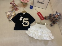 Chanel Vêtements T-Shirt Coton Série d'été Manches courtes 1 Chanel Vêtements T-Shirt Coton Série d’été Manches courtes