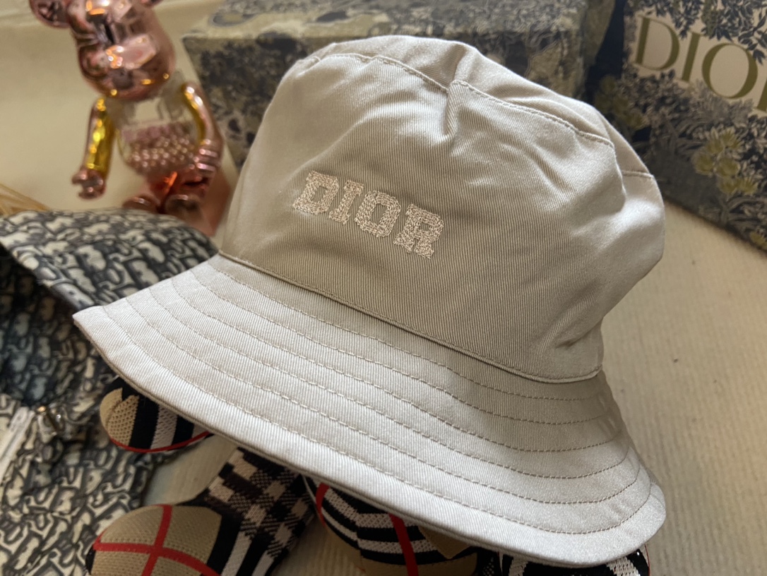 迪奥 Dior 高定设计师遮阳帽帽子 #DB21BCF6 7