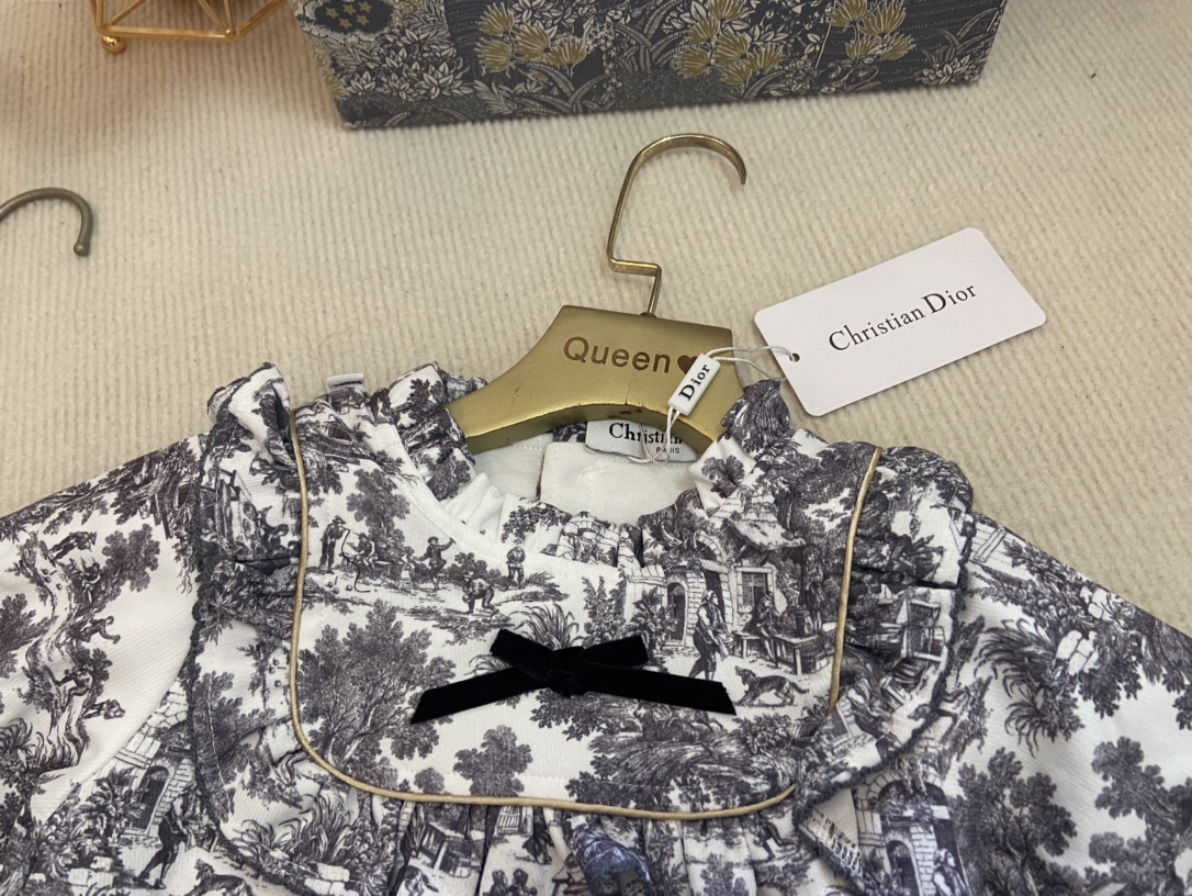 迪奥 Dior 高定典藏名品高定成衣时装外套连衣裙衬衫T恤 #A3D3BAC7 3