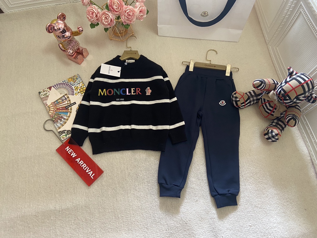 2024SS High-end Boys’ and Girls’ Knitwear Collection at Moncl*r: Superb Quality and Design