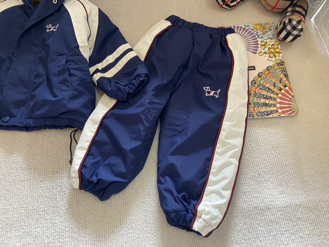 2024-SS Autumn/Winter Collection: Classic and Sweet Velvet Pants for Kids - 图片 6