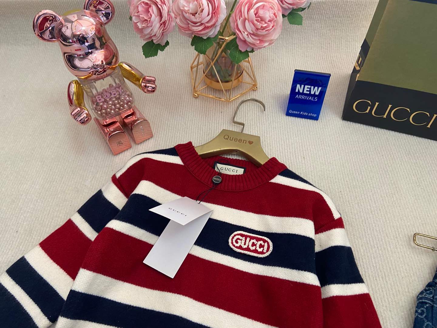 2024SS High-end Girls’ Knitting Suit: Classic Style for Autumn/Winter - 图片 3