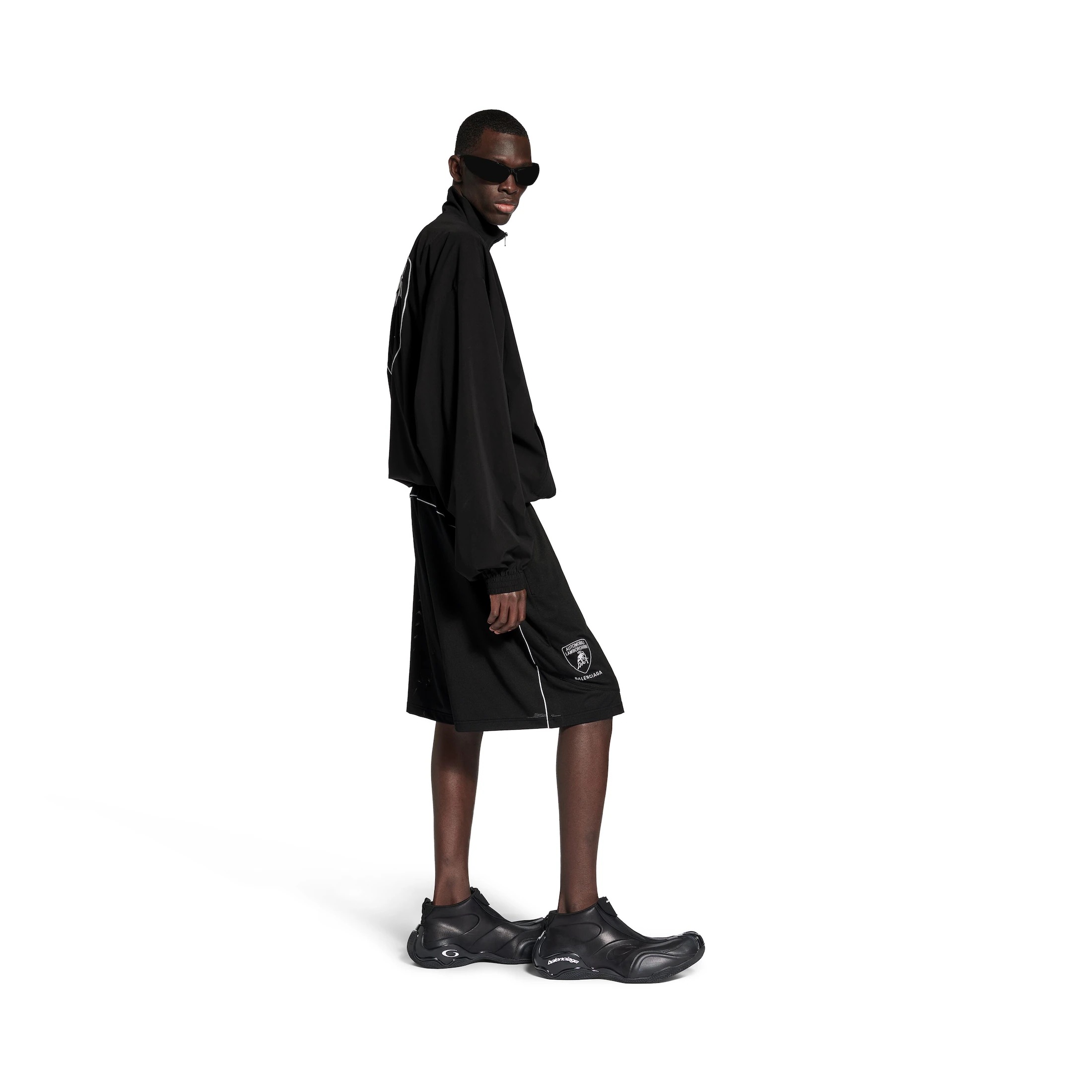 Balenciaga x Lamborghini Black Windbreaker Jacket Fall 25 Collection 6 i1749532846565 4034 0 4