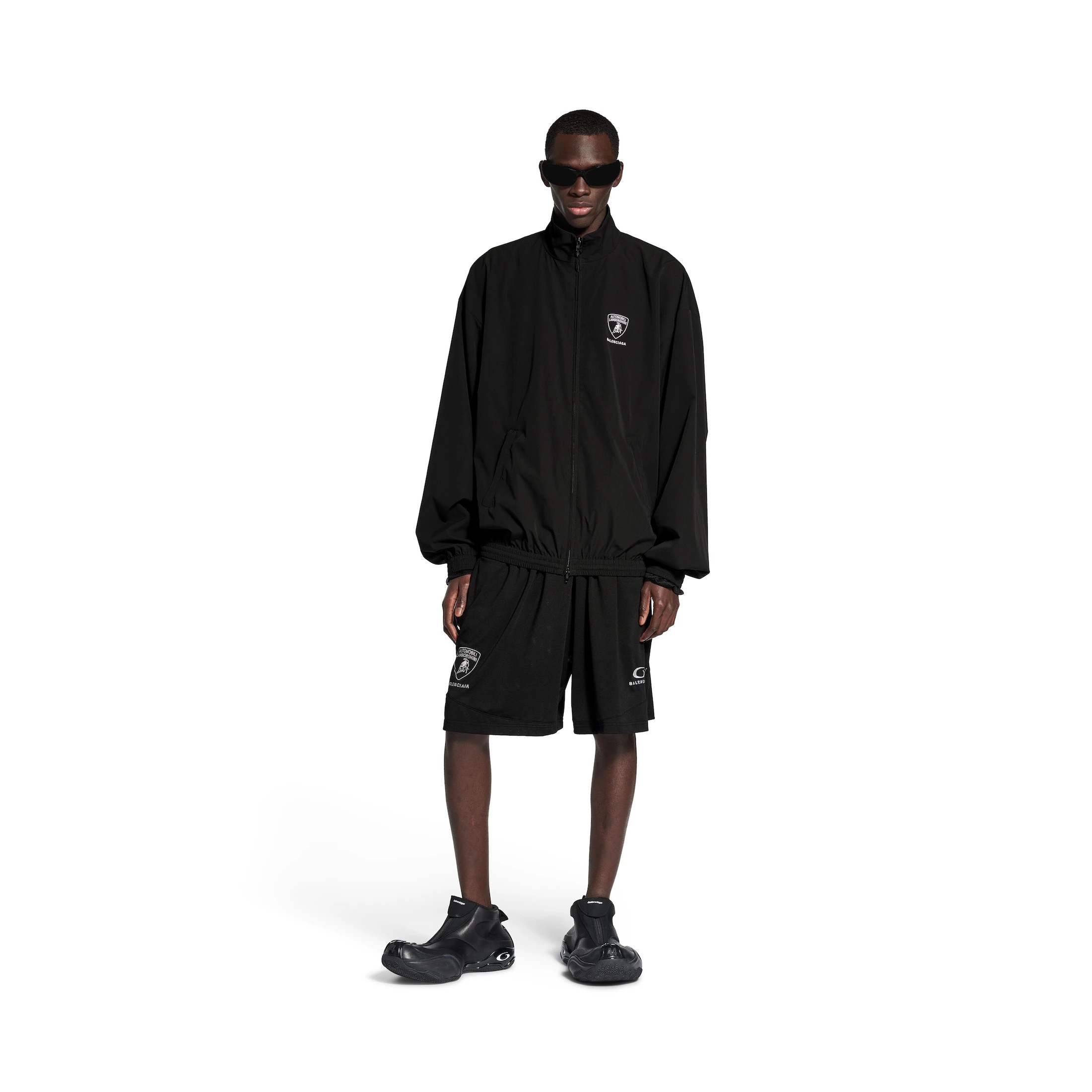 Balenciaga x Lamborghini Black Windbreaker Jacket Fall 25 Collection 2 i1749532848204 2299 0 0
