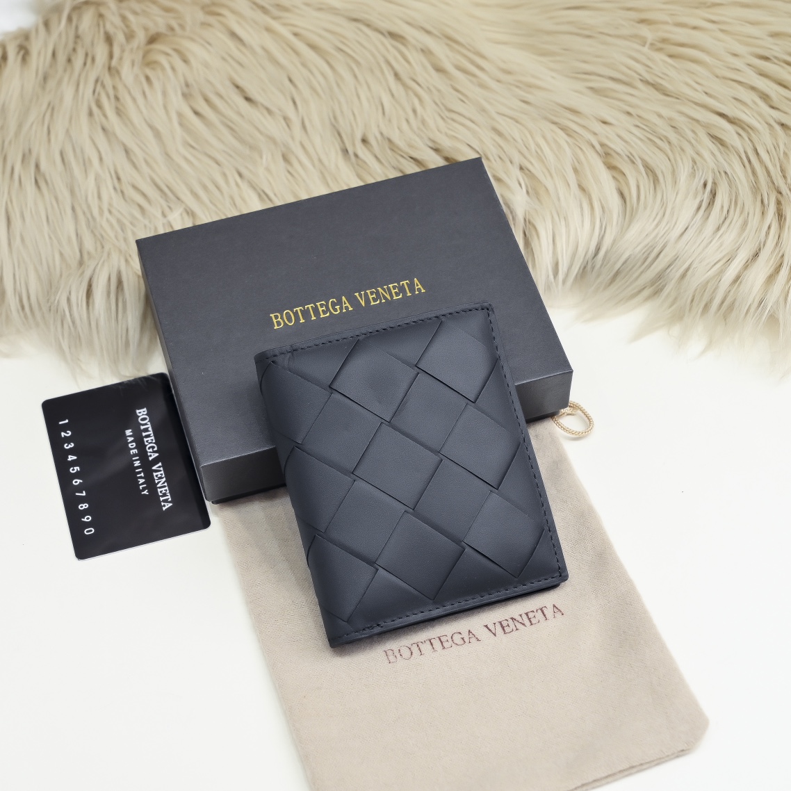Bottega Veneta Heren Portemonnee Intrecciato Nappa Leer - Stijlvol en Compact