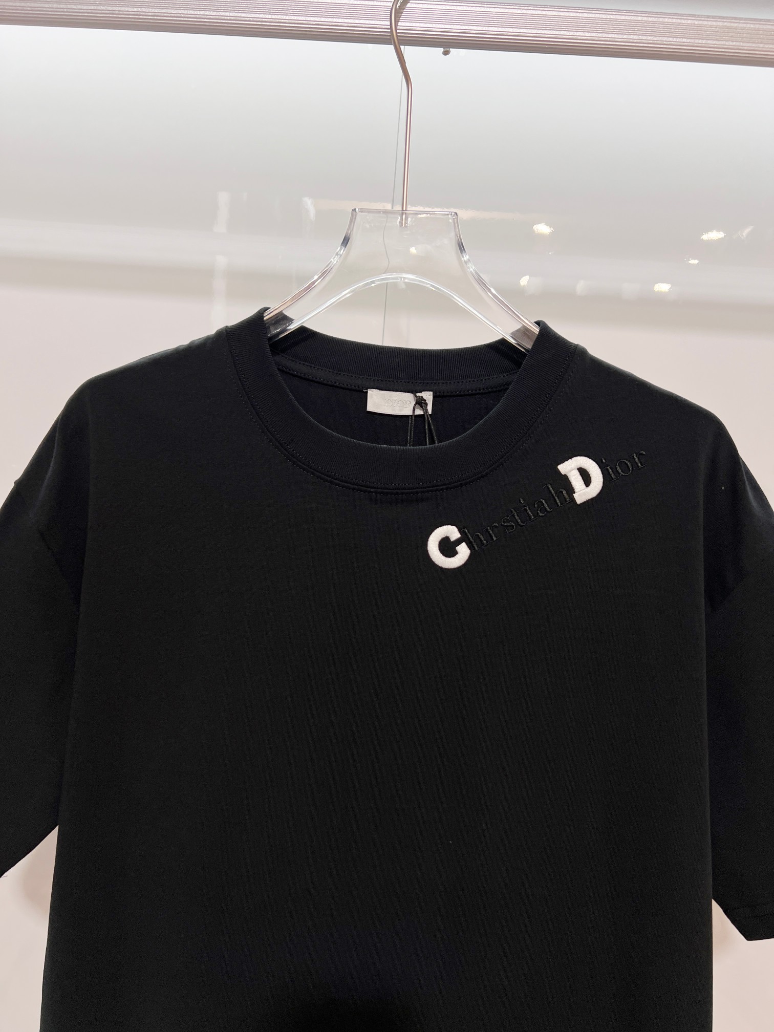 Dior DIOR 迪奥 2026新款 CD标语刺绣logo 短袖t恤