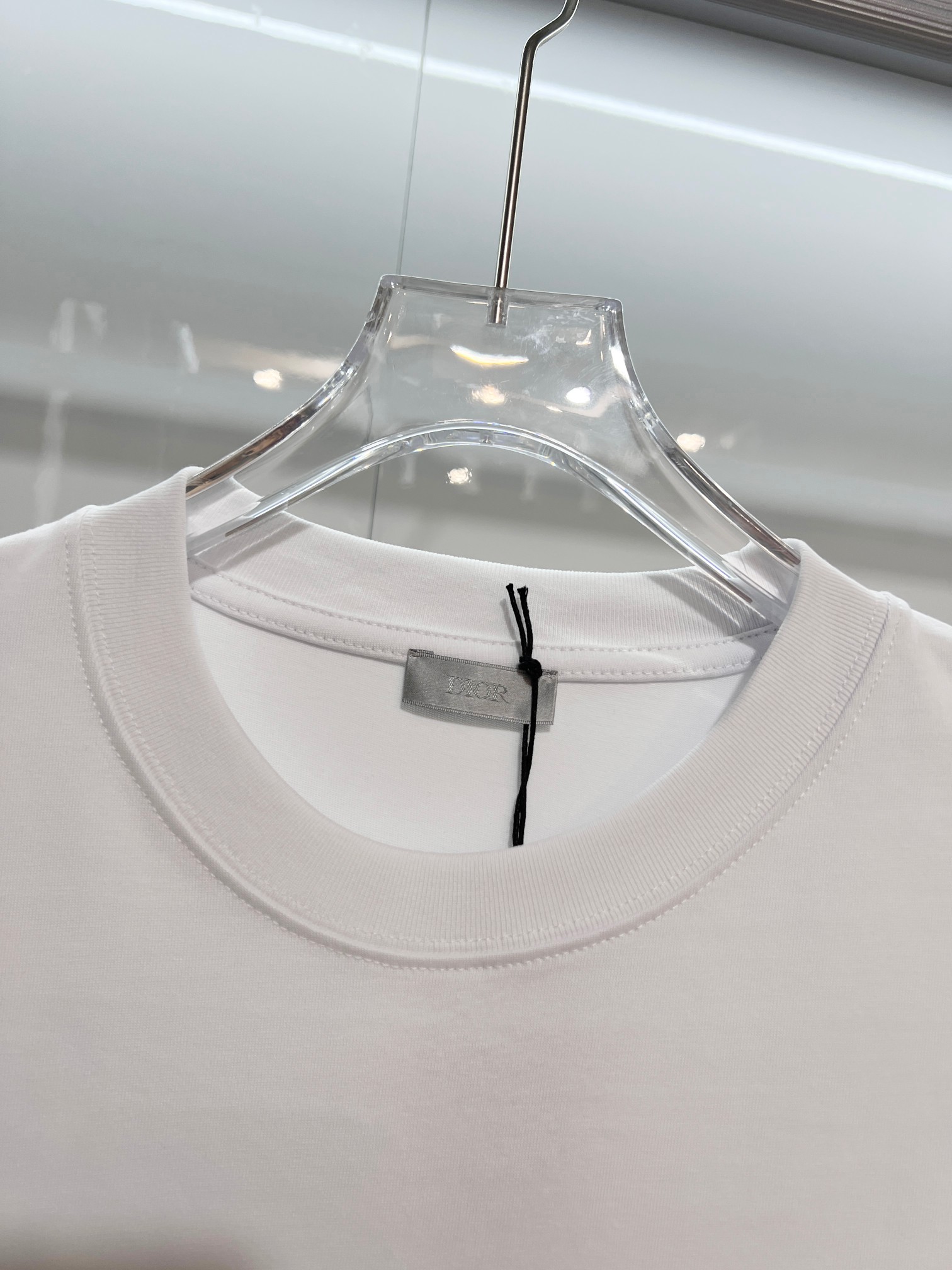 Dior Dior 迪奥 2026新款 进口机签名刺绣logo 短袖t恤