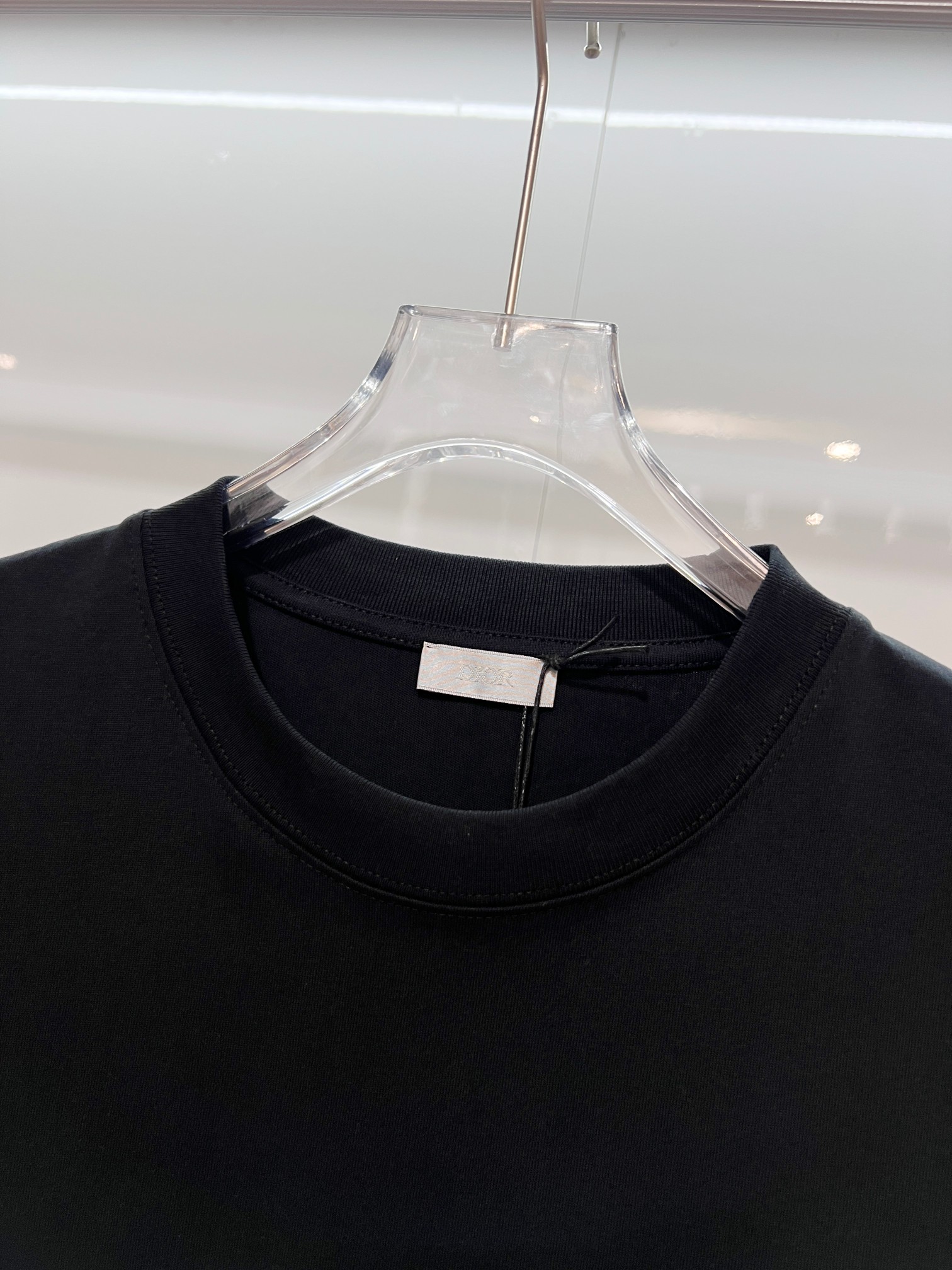 Dior Dior 迪奥 2026新款 进口机签名刺绣logo 短袖t恤