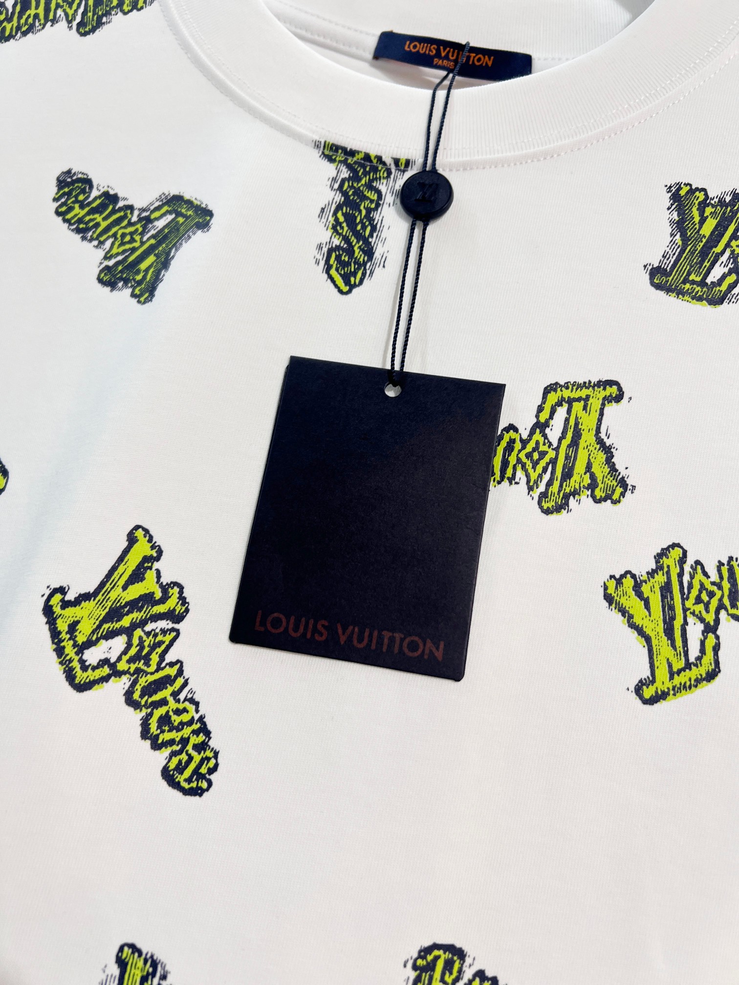 Louis Vuitton Louis Vuitton 路易威登 LV 驴家 全身涂鸦logo 短袖t恤