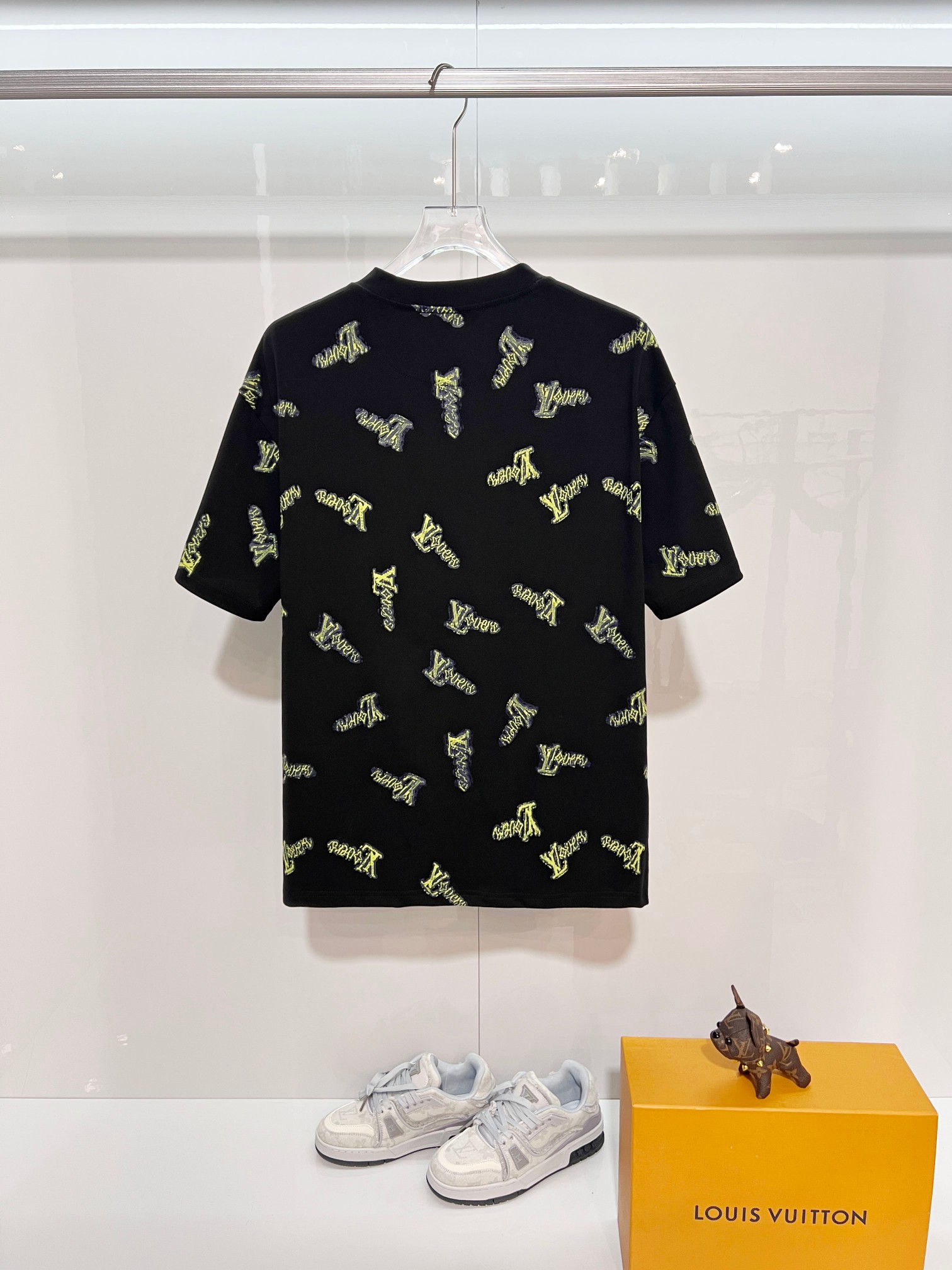 Louis Vuitton Louis Vuitton 路易威登 LV 驴家 全身涂鸦logo 短袖t恤