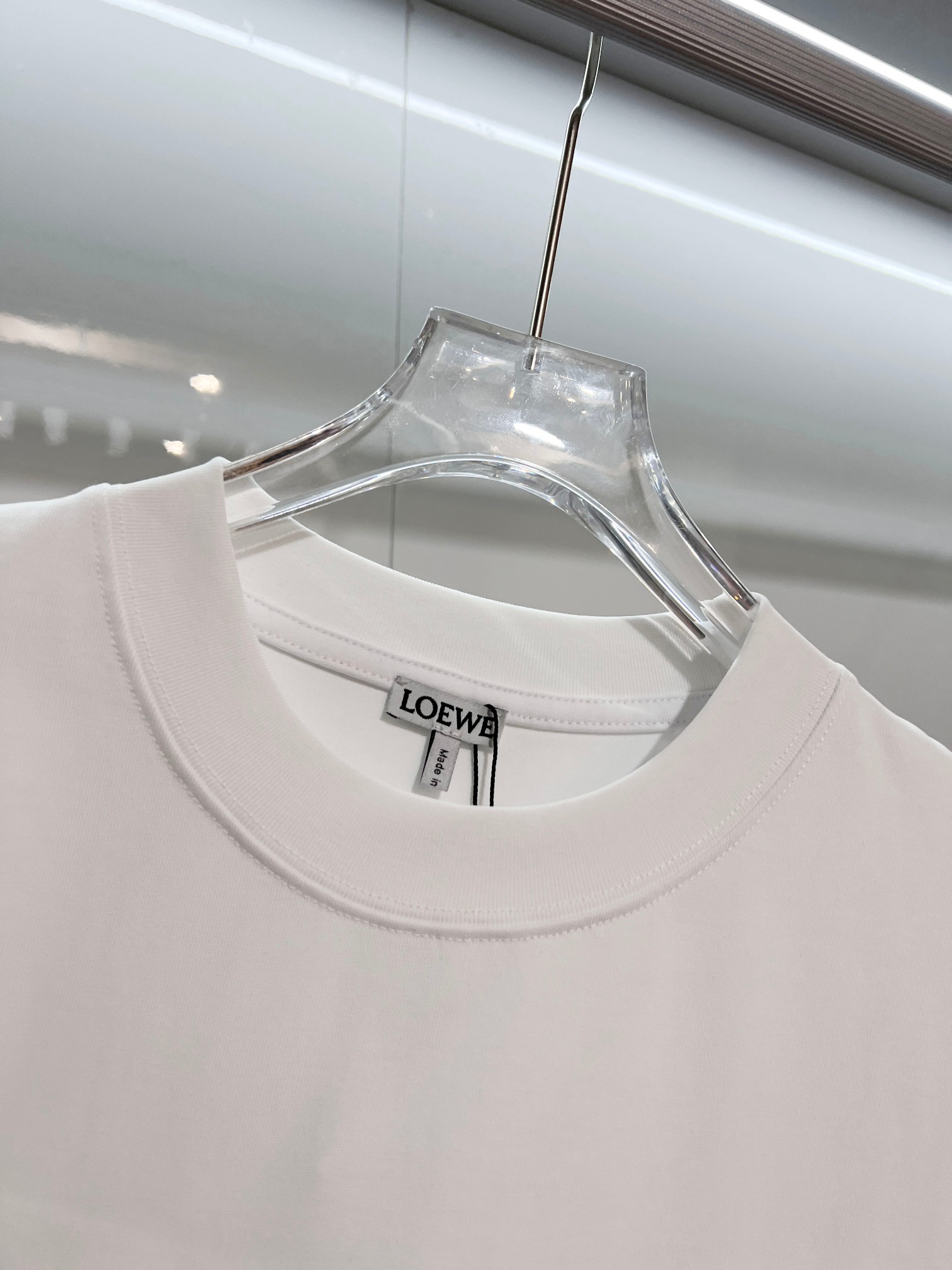 Loewe LOEWE 罗意威 2026新款 七彩拼色刺绣logo 短袖t恤