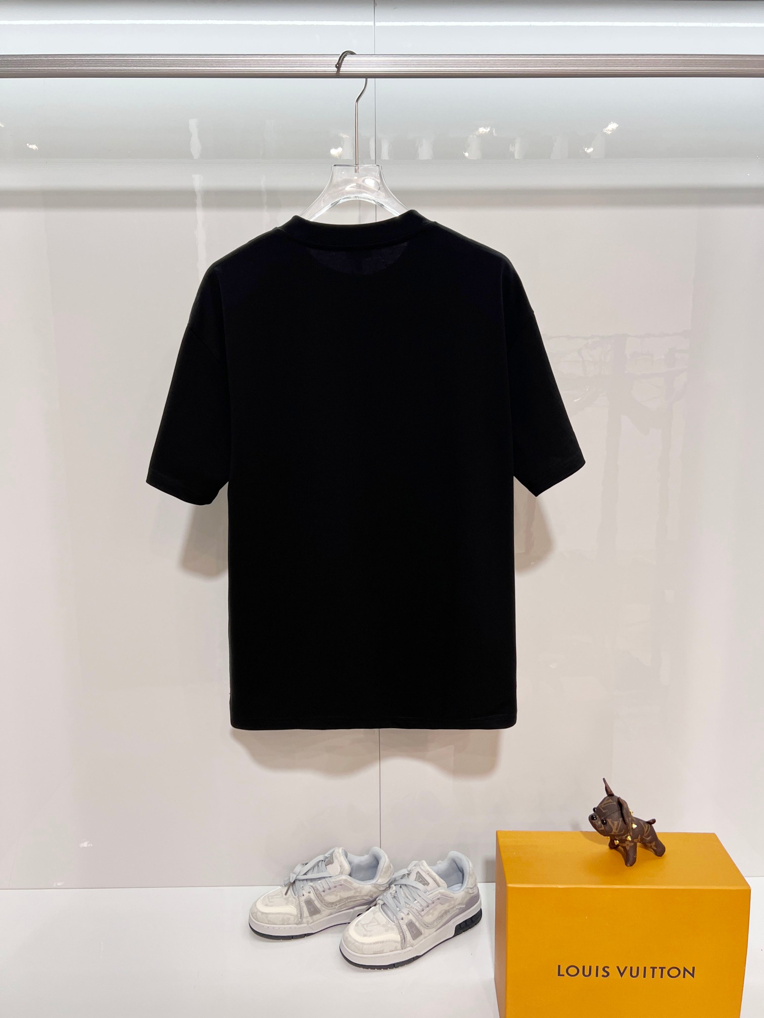Loewe LOEWE 罗意威 2026新款 线条毛线刺绣小猫logo 短袖t恤