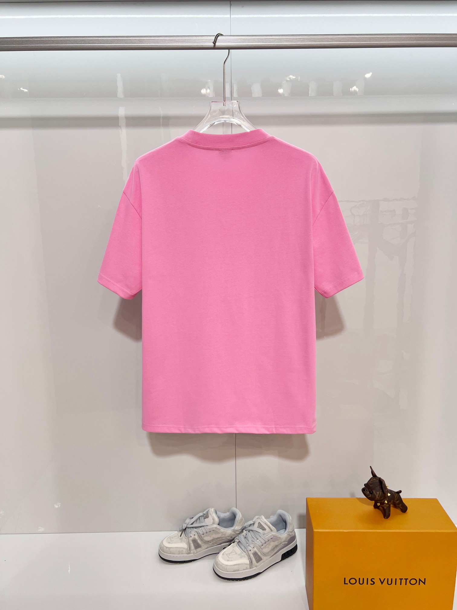 Loewe LOEWE 罗意威 2026新款 线条毛线刺绣小猫logo 短袖t恤
