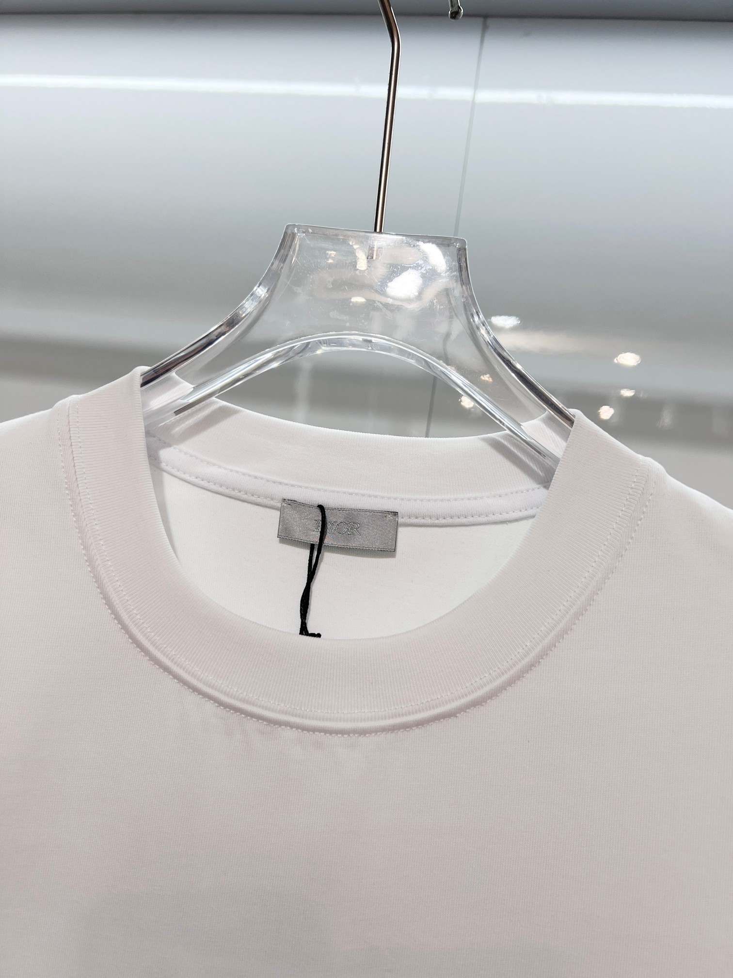 Dior DIOR 迪奥 2026新款 签名标注刺绣字母logo 短袖t恤