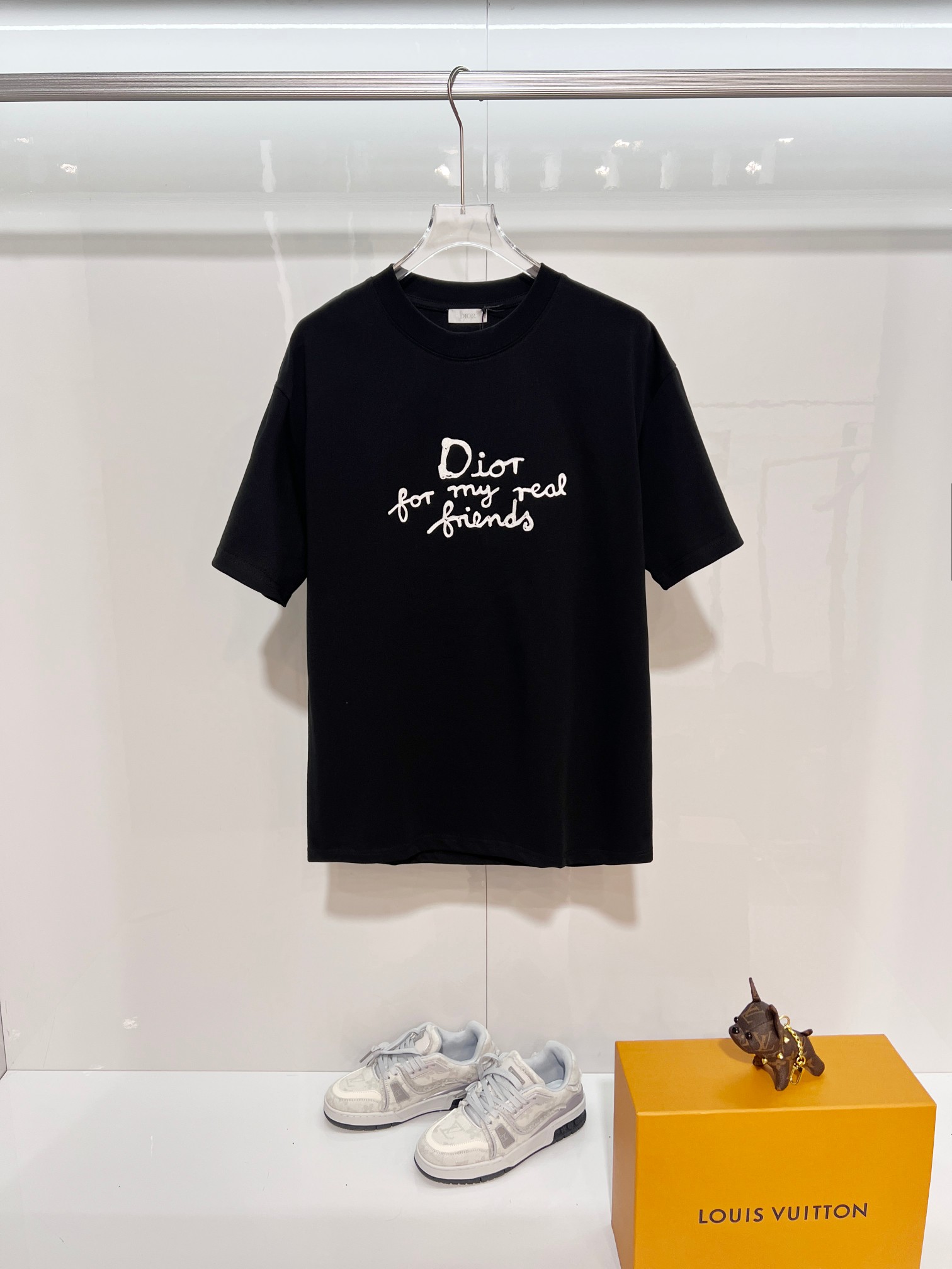 Dior DIOR 迪奥 2026新款 签名标注刺绣字母logo 短袖t恤