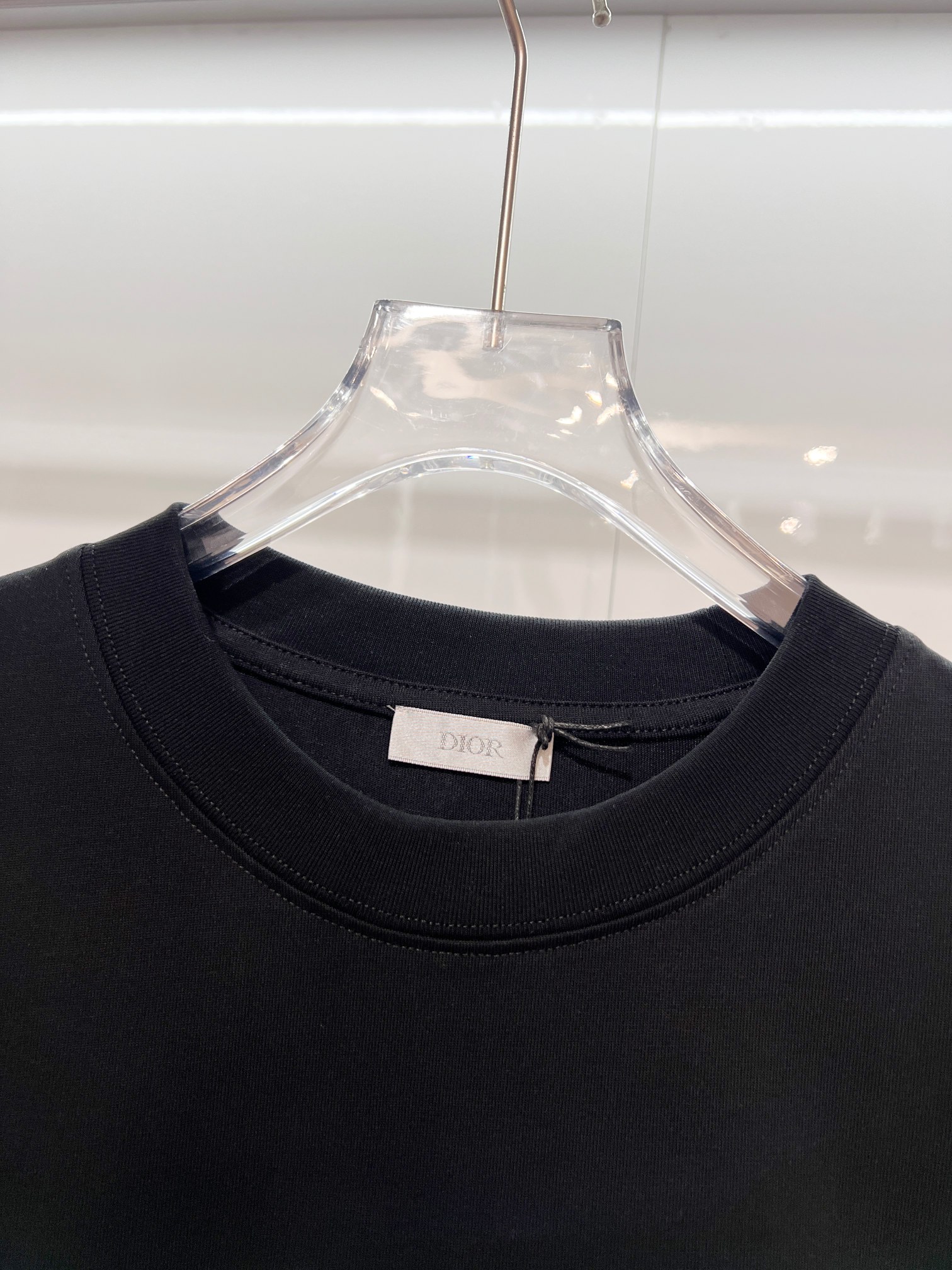 Dior DIOR 迪奥 2026新款 签名标注刺绣字母logo 短袖t恤