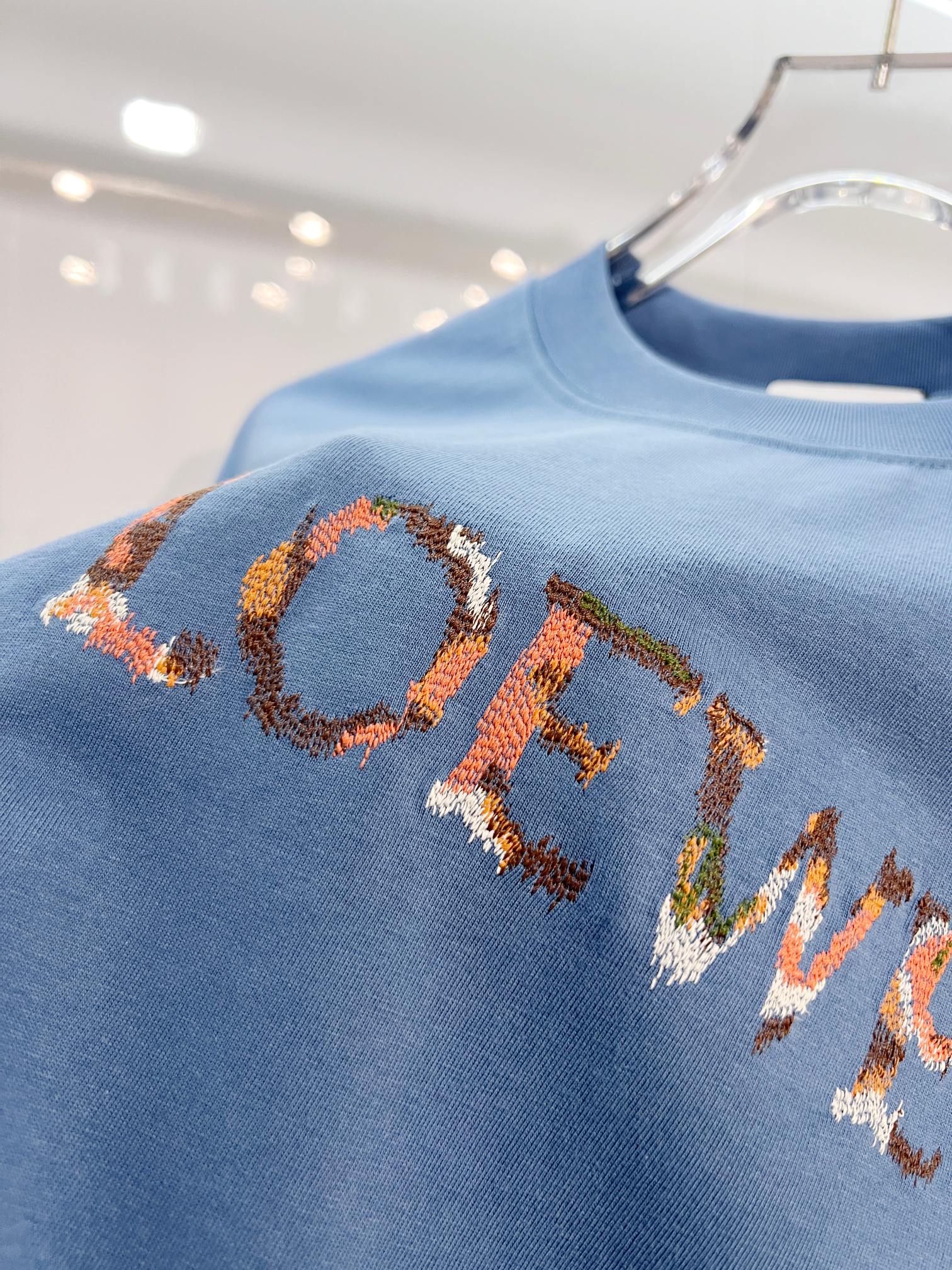 Loewe LOEWE 罗意威 2026新款 进口机彩绣字母logo 短袖t恤