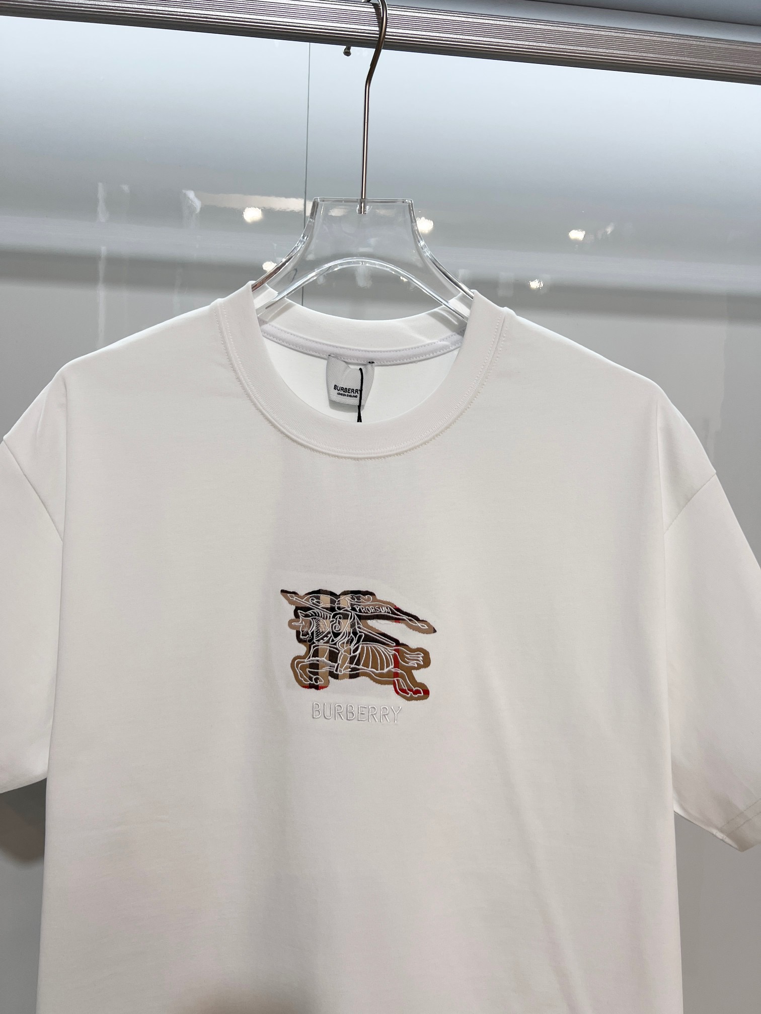 Burberry BURBERRY/巴宝莉 高品质320克圆领短袖T恤