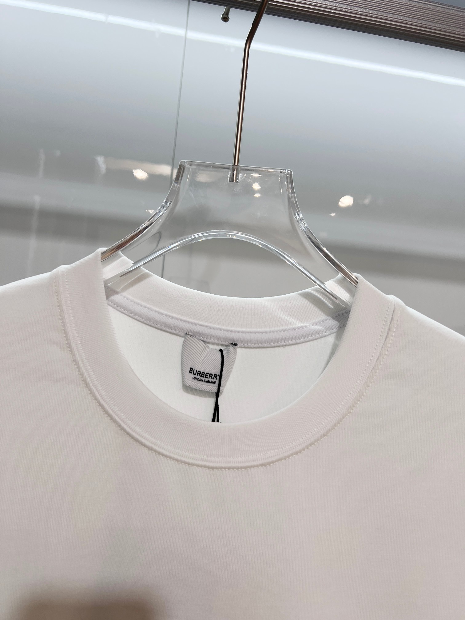 Burberry BURBERRY/巴宝莉 高品质320克圆领短袖T恤