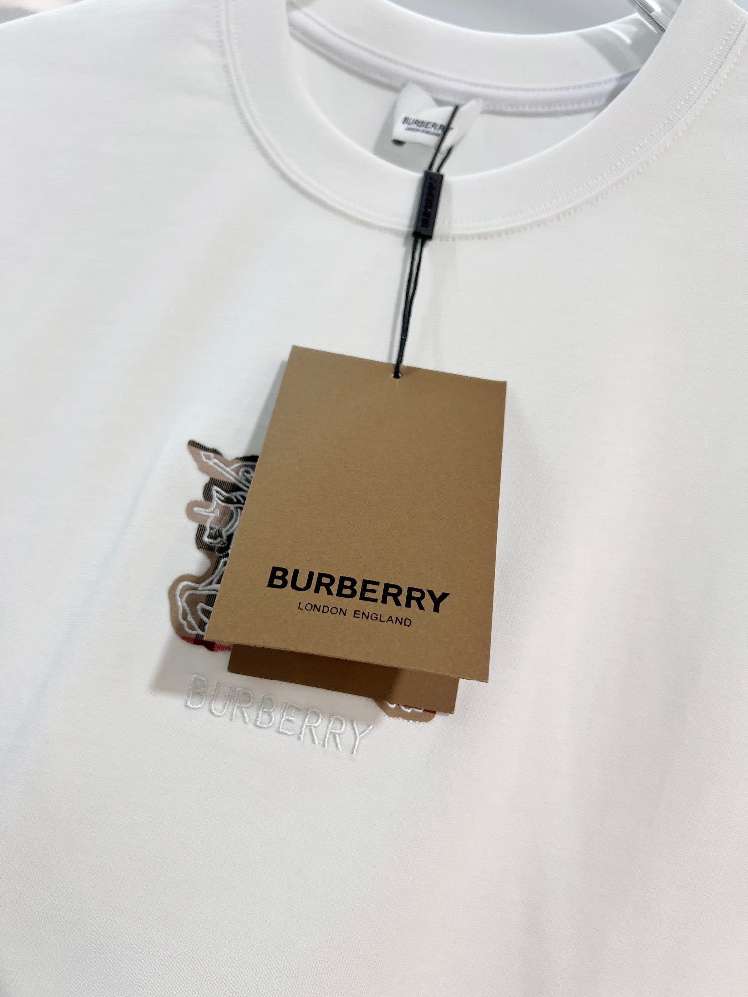 Burberry BURBERRY/巴宝莉 高品质320克圆领短袖T恤