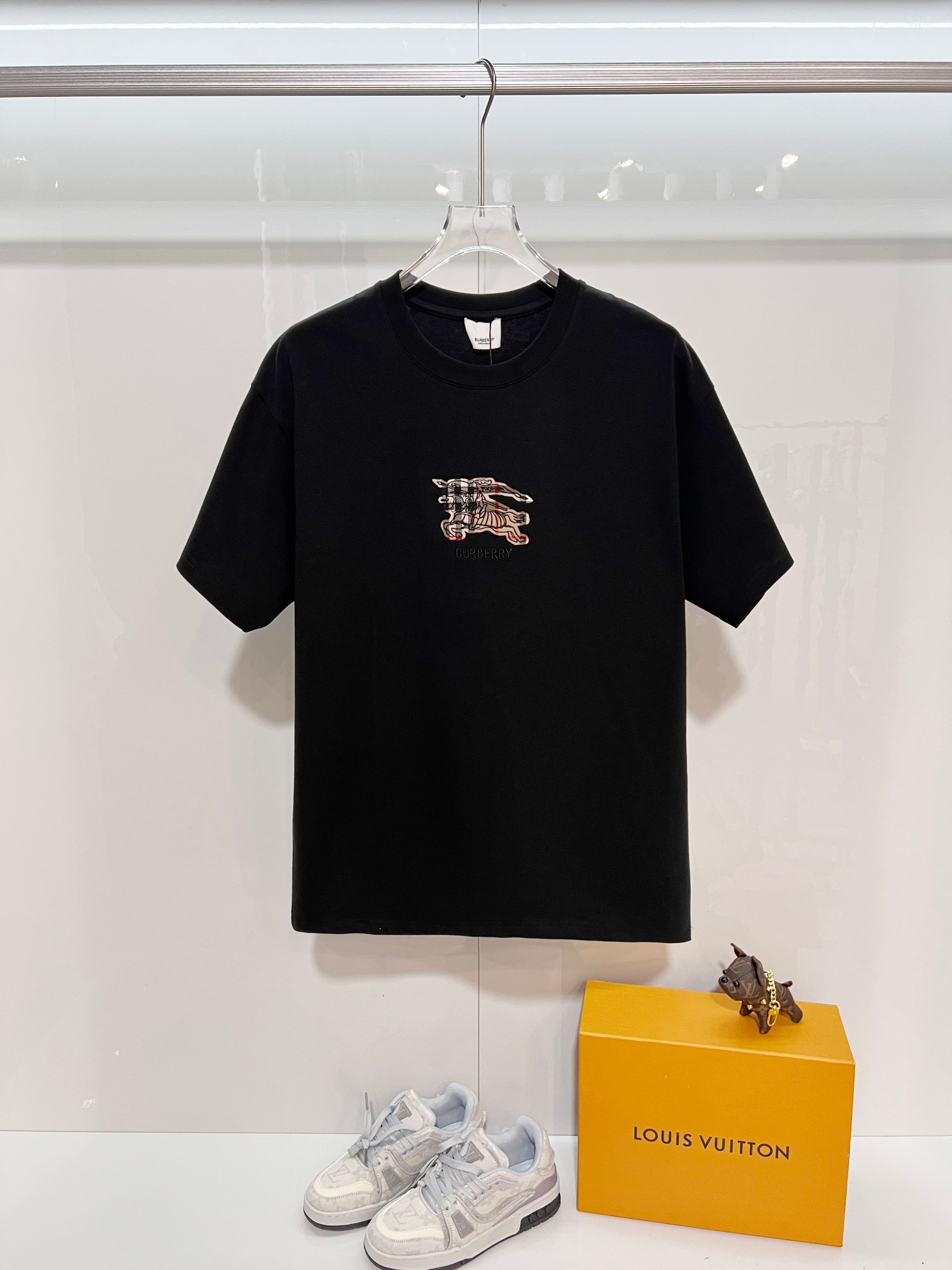 Burberry BURBERRY/巴宝莉 高品质320克圆领短袖T恤