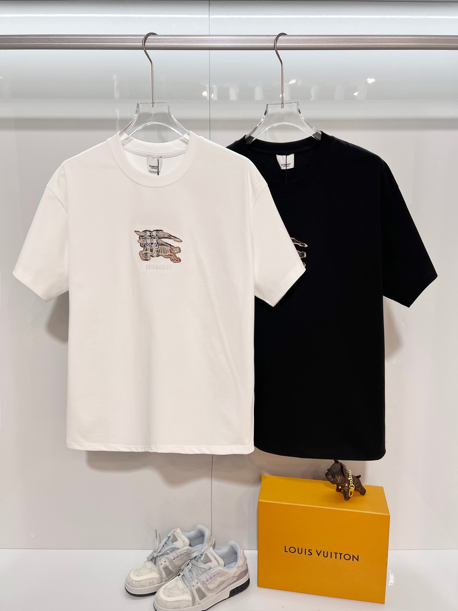 Burberry BURBERRY/巴宝莉 高品质320克圆领短袖T恤