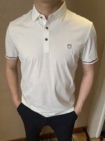 AAA Replica
 Ferragamo Clothing Polo T-Shirt Top Quality
 White Summer Collection Short Sleeve