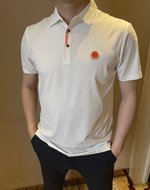 Hermes Clothing Polo T-Shirt White Summer Collection Short Sleeve