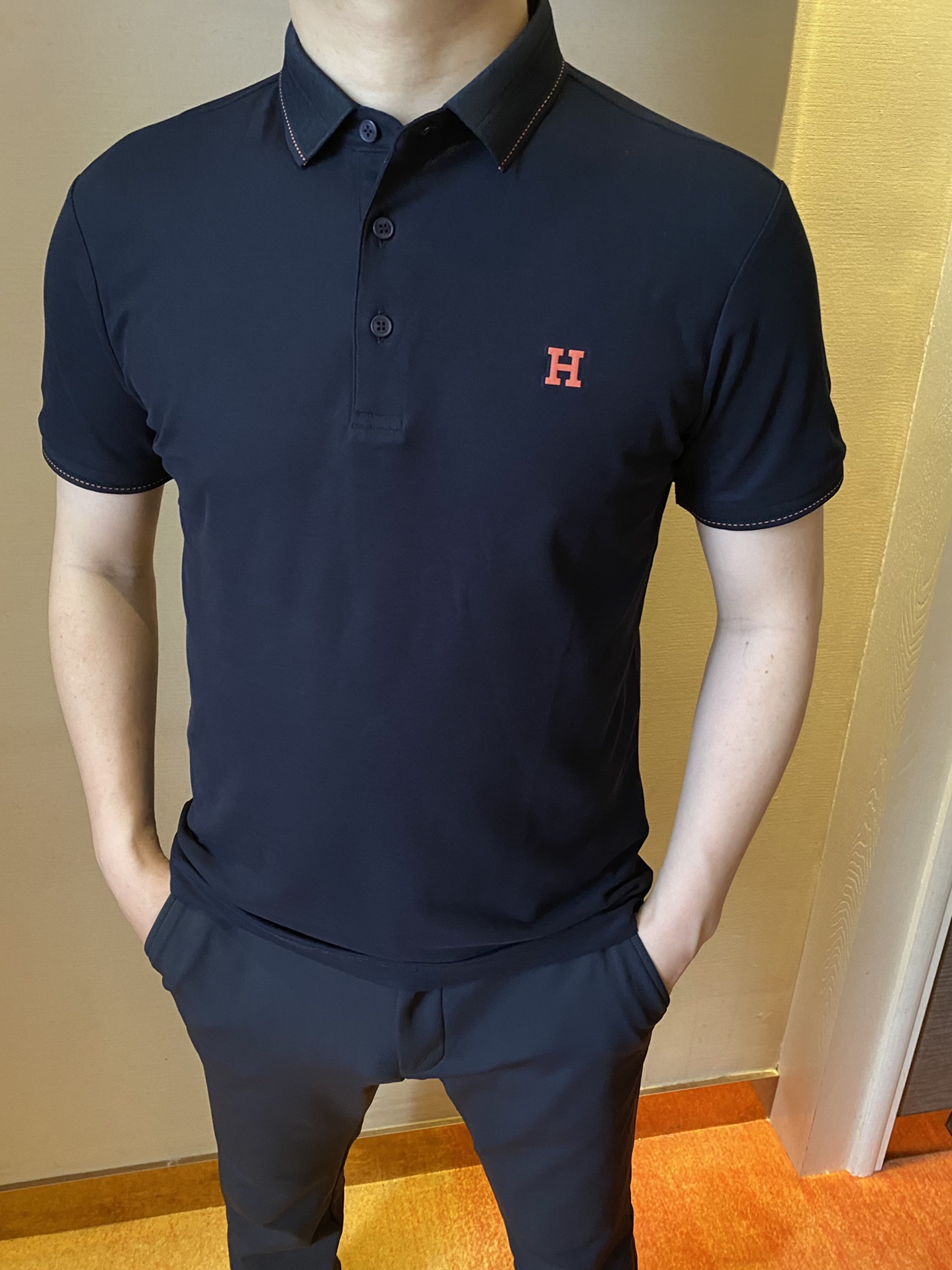 Hermes Acheter
 Vêtements Polo Hommes Coton Série d’été Fashion