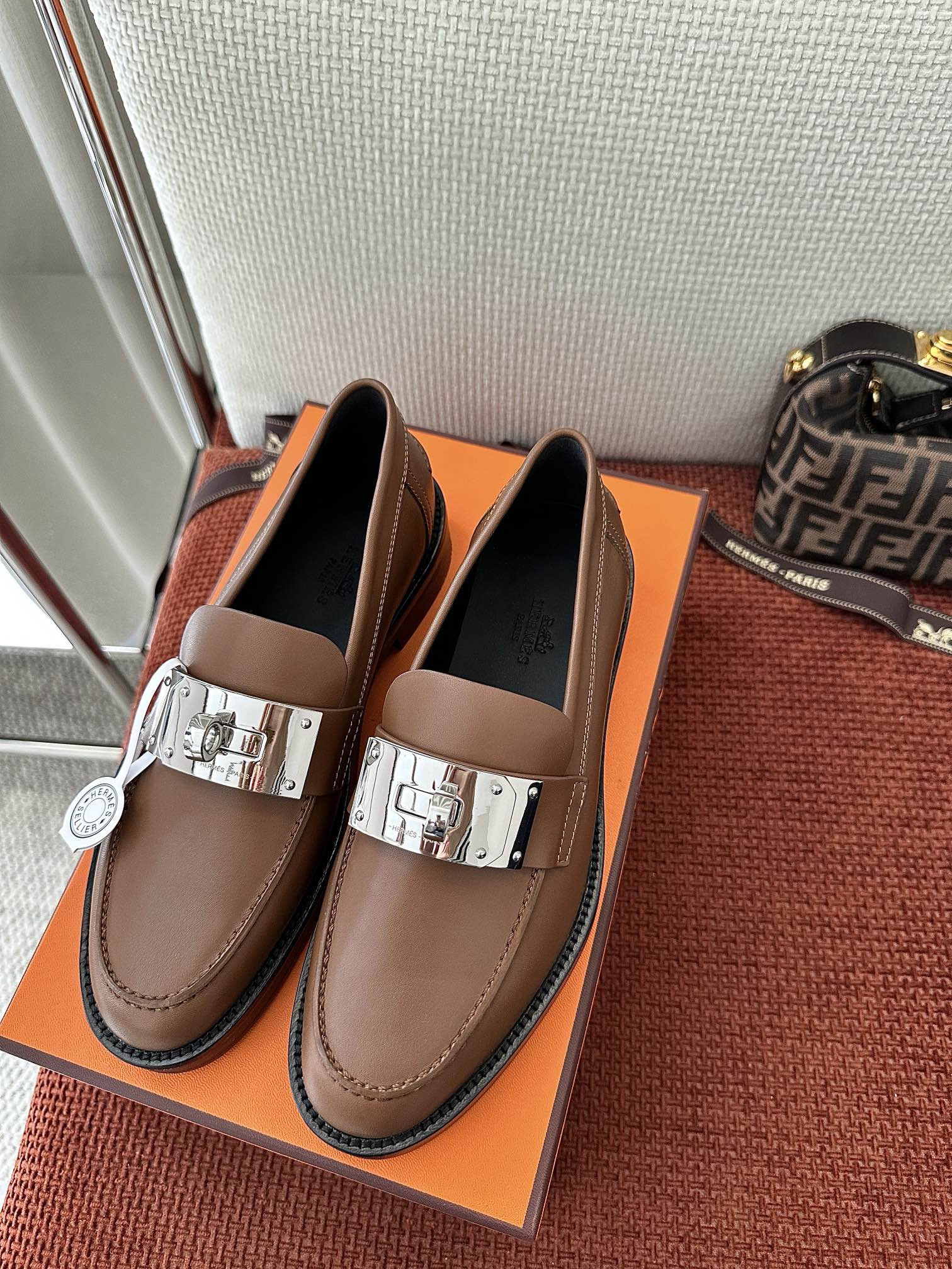NO:263599,Smoky brown loafers19860909烟熏褐,乐福鞋,loafers,Women's Shoes