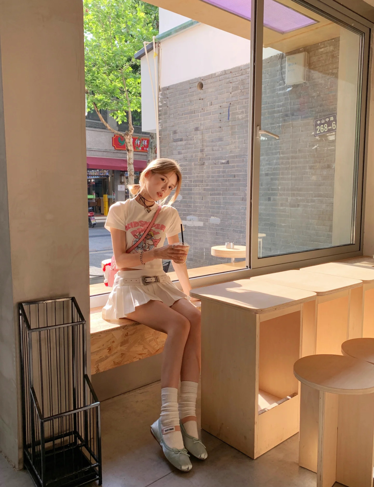 NO:782717,-Blogger matching demonstration, ballet shoes19860909-博主搭配示范,芭蕾舞鞋,Women's Shoes