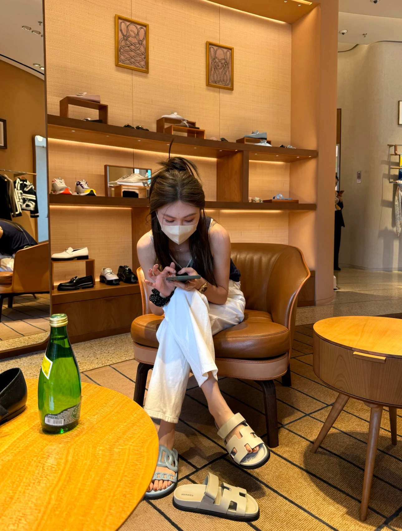 NO:413922,-Blogger matching demonstration, slippers, slippers19860909-博主搭配示范,拖鞋,slippers,Women's Shoes