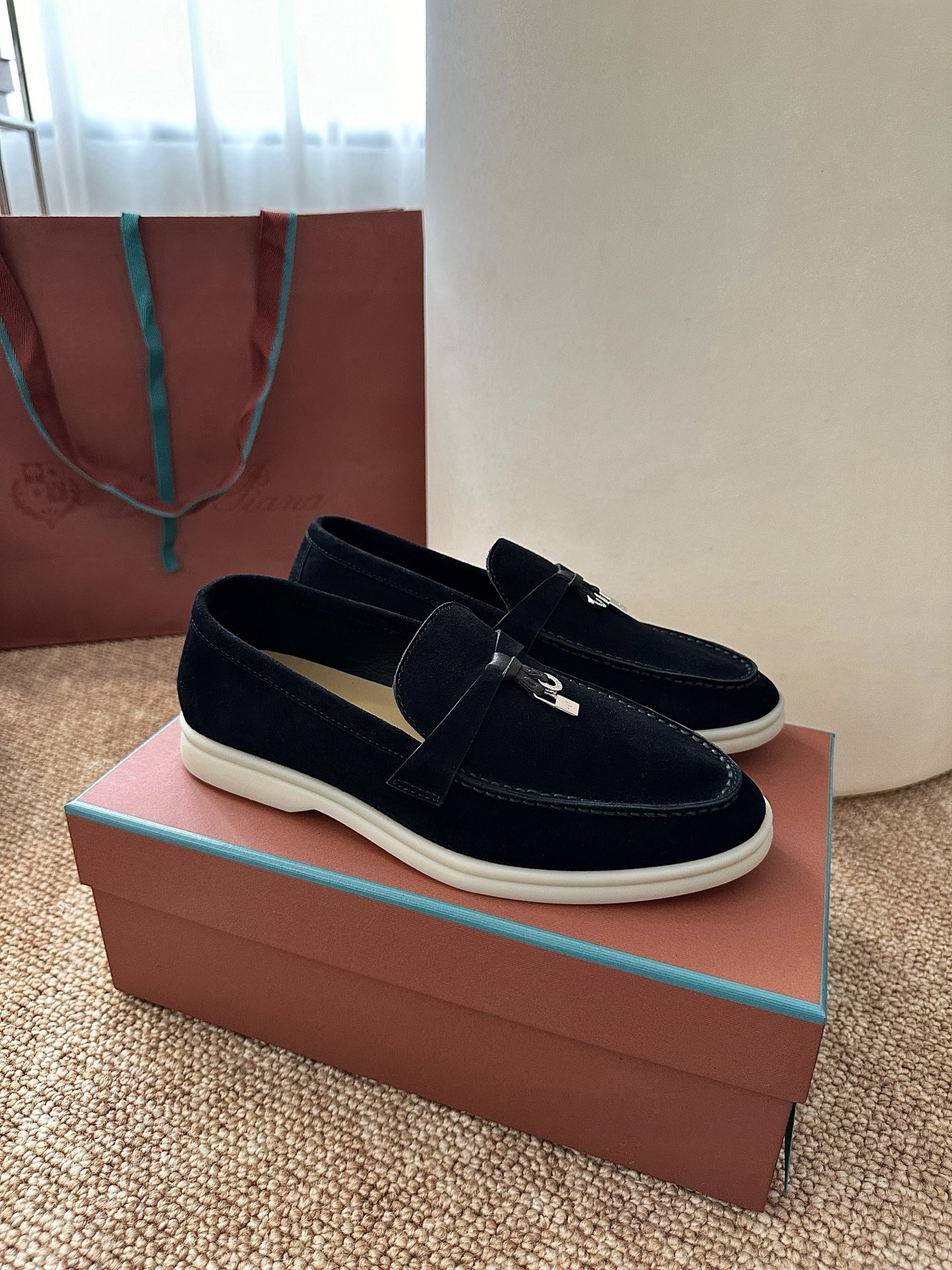 经典Summer Charms Walk极简白底鞋｜原版购入代购级别男士+10 飞机盒+10-沙色材质与