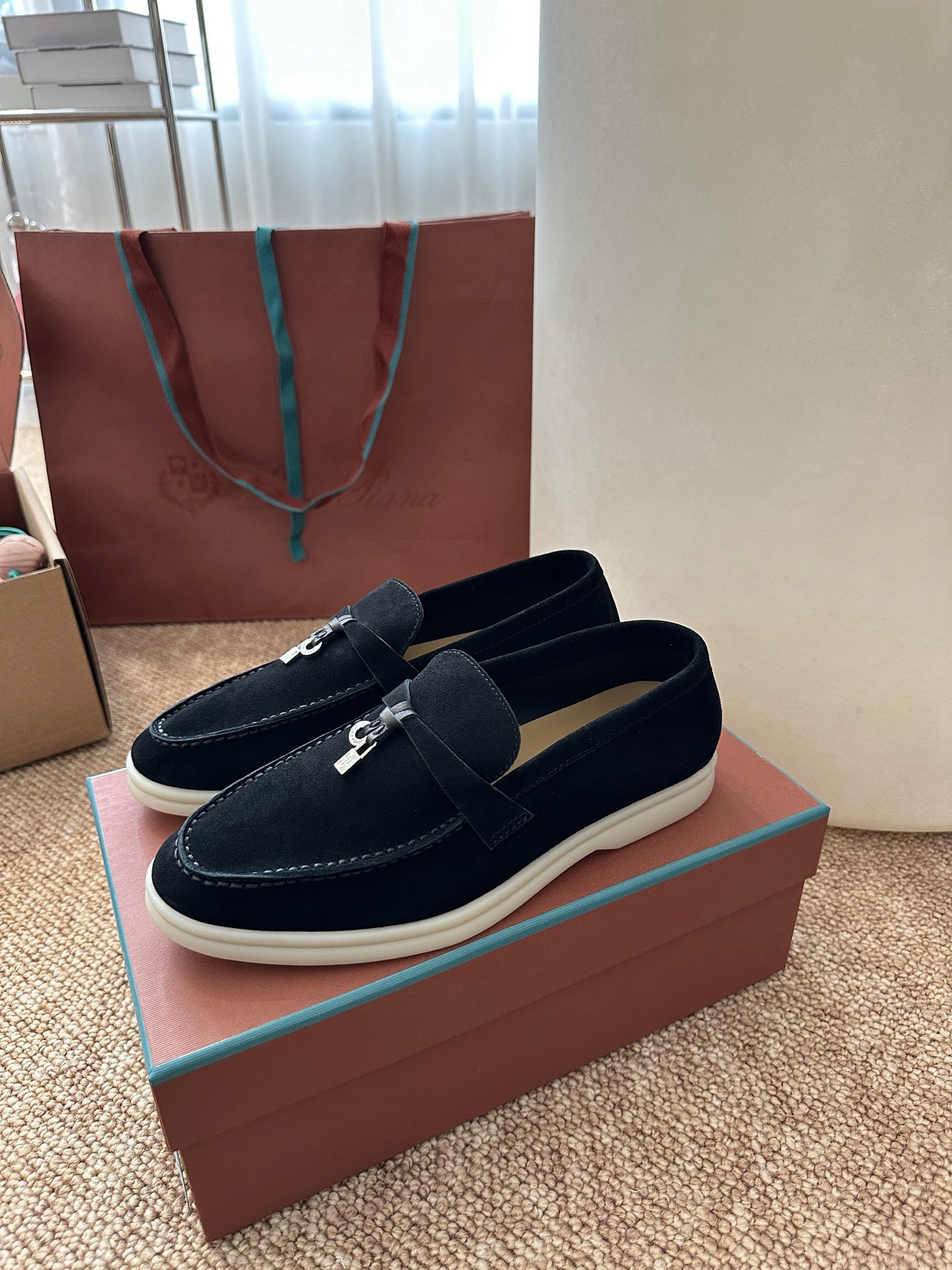 经典Summer Charms Walk极简白底鞋｜原版购入代购级别男士+10 飞机盒+10-沙色材质与