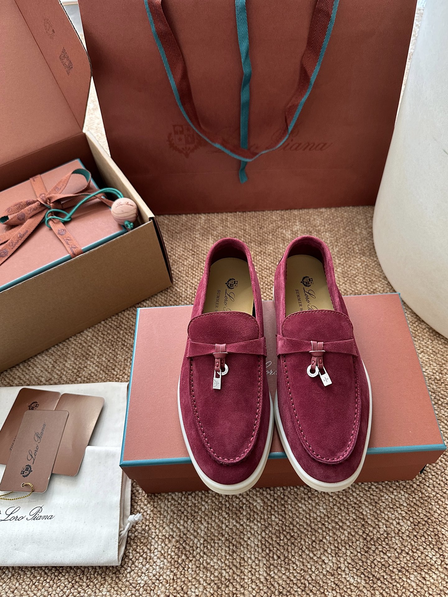 NO:693972,Burgundy, loafers and half slippers, loafers19860909酒红色,乐福鞋半拖,loafers,Women's Shoes