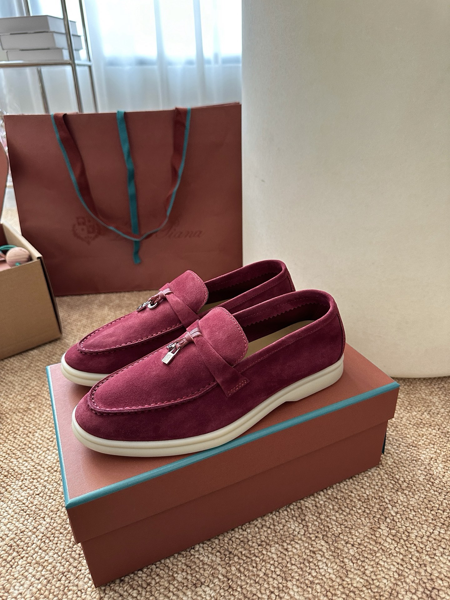 经典Summer Charms Walk极简白底鞋｜原版购入代购级别男士+10 飞机盒+10-沙色材质与