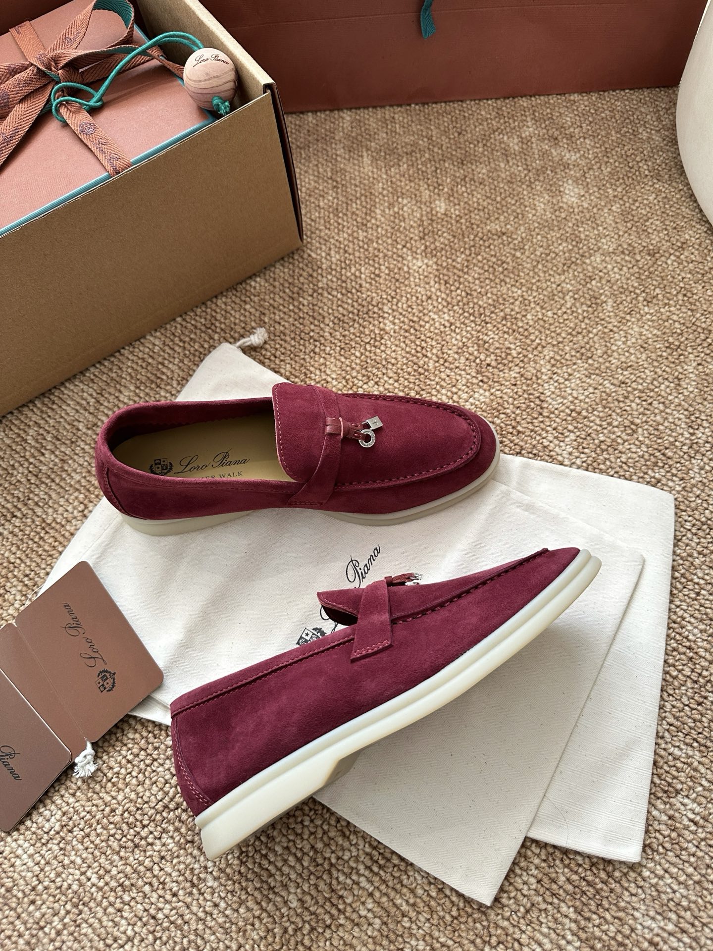 经典Summer Charms Walk极简白底鞋｜原版购入代购级别男士+10 飞机盒+10-沙色材质与