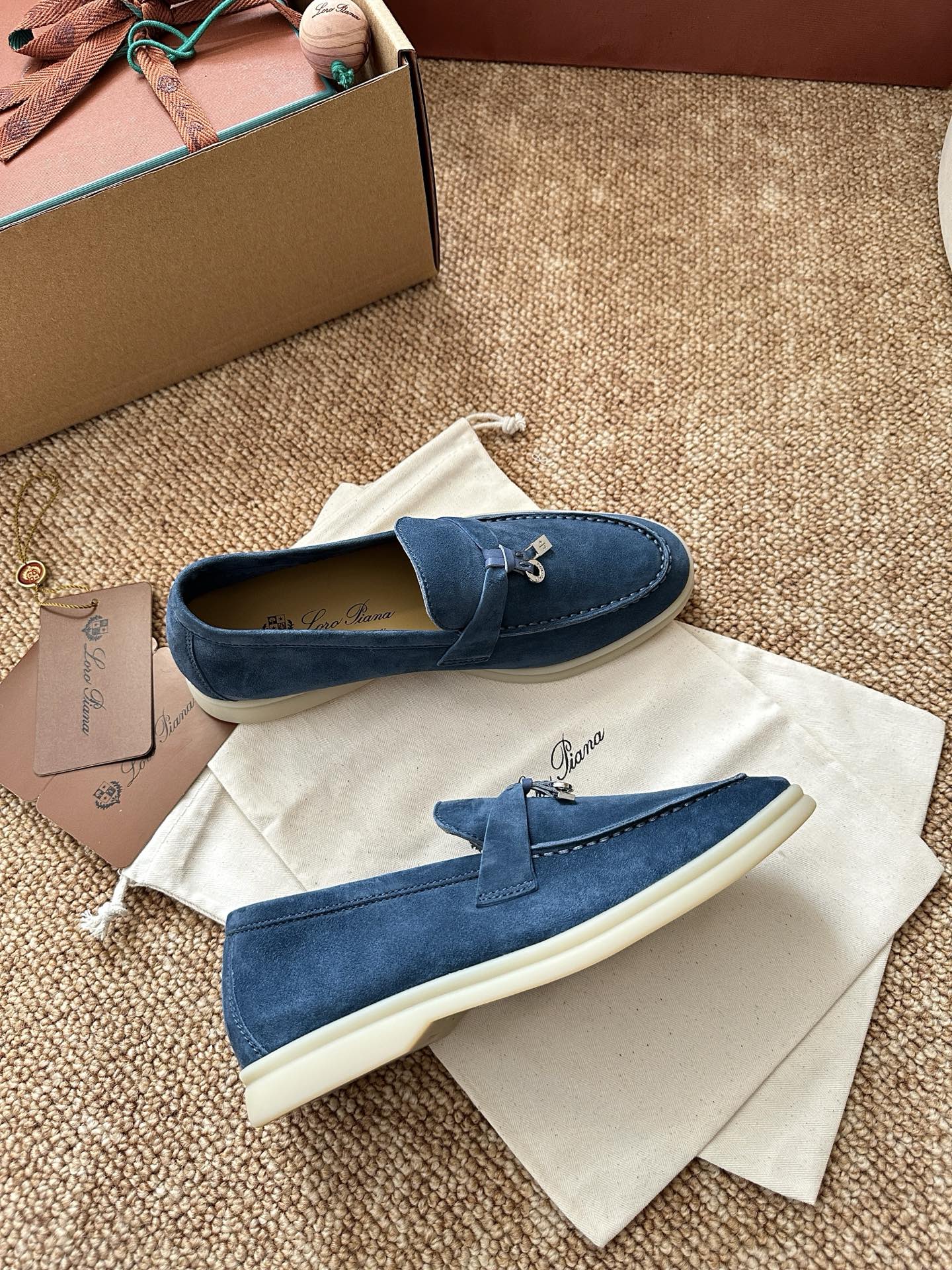 经典Summer Charms Walk极简白底鞋｜原版购入代购级别男士+10 飞机盒+10-沙色材质与