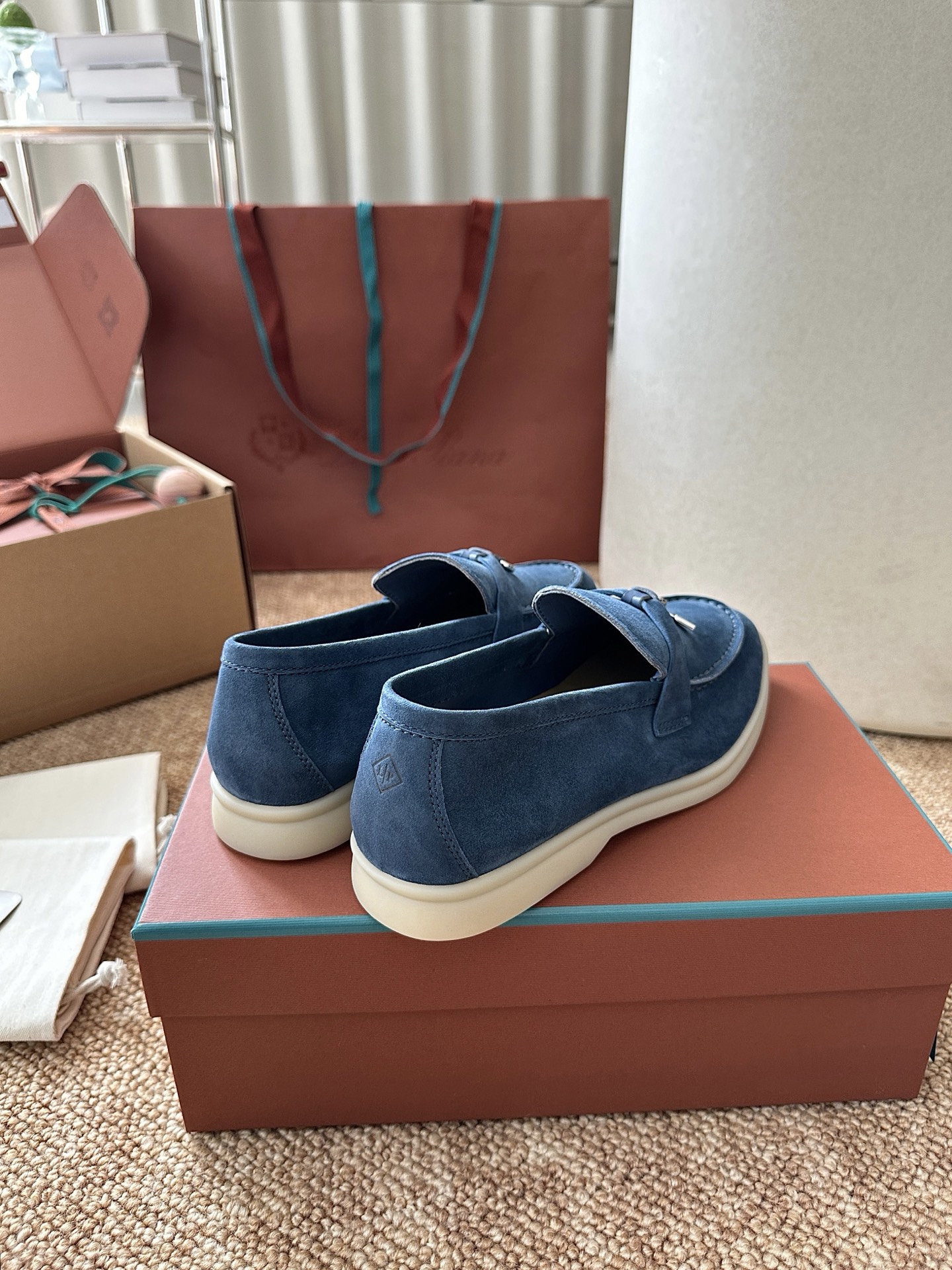 经典Summer Charms Walk极简白底鞋｜原版购入代购级别男士+10 飞机盒+10-沙色材质与