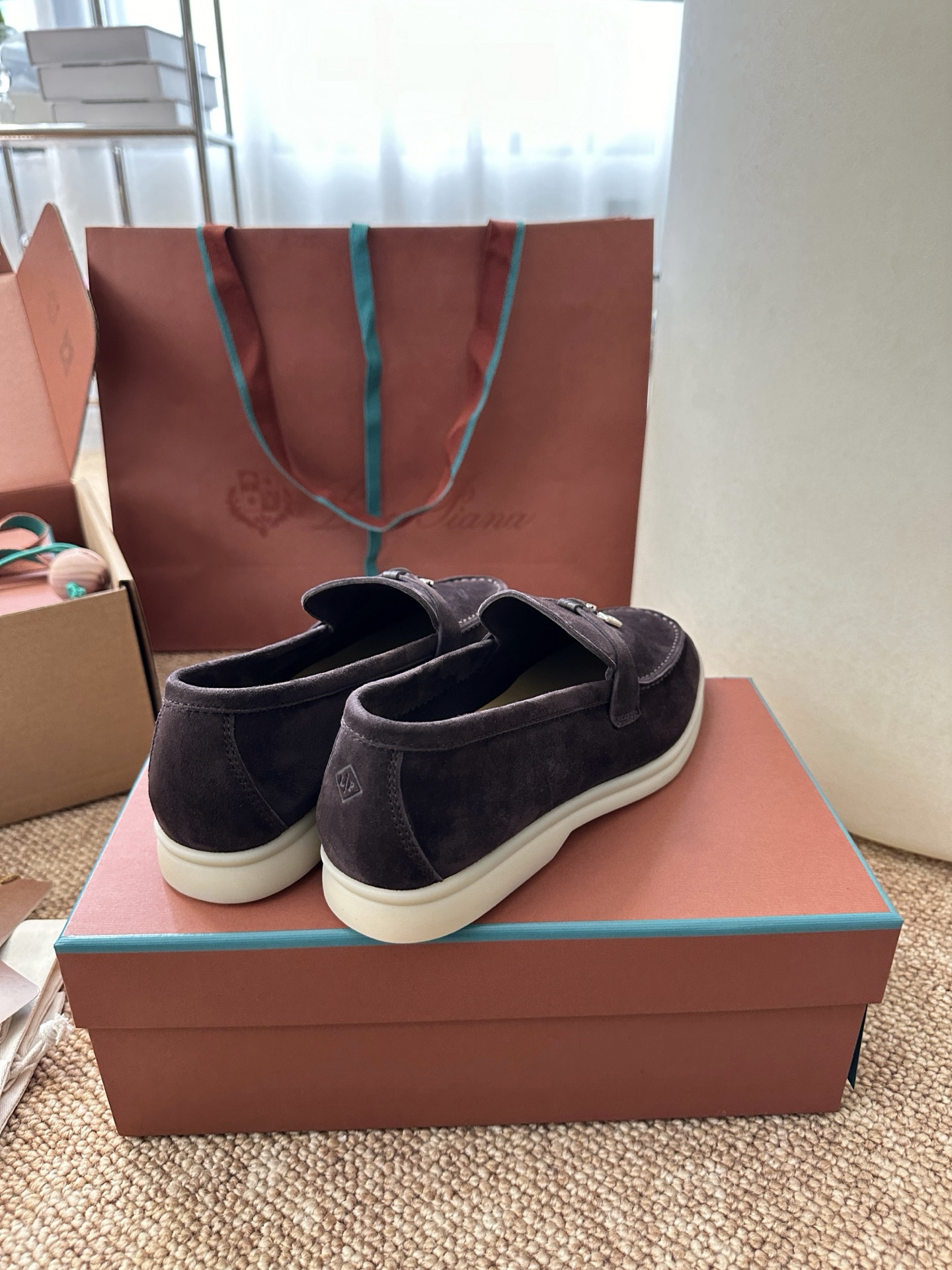 经典Summer Charms Walk极简白底鞋｜原版购入代购级别男士+10 飞机盒+10-沙色材质与