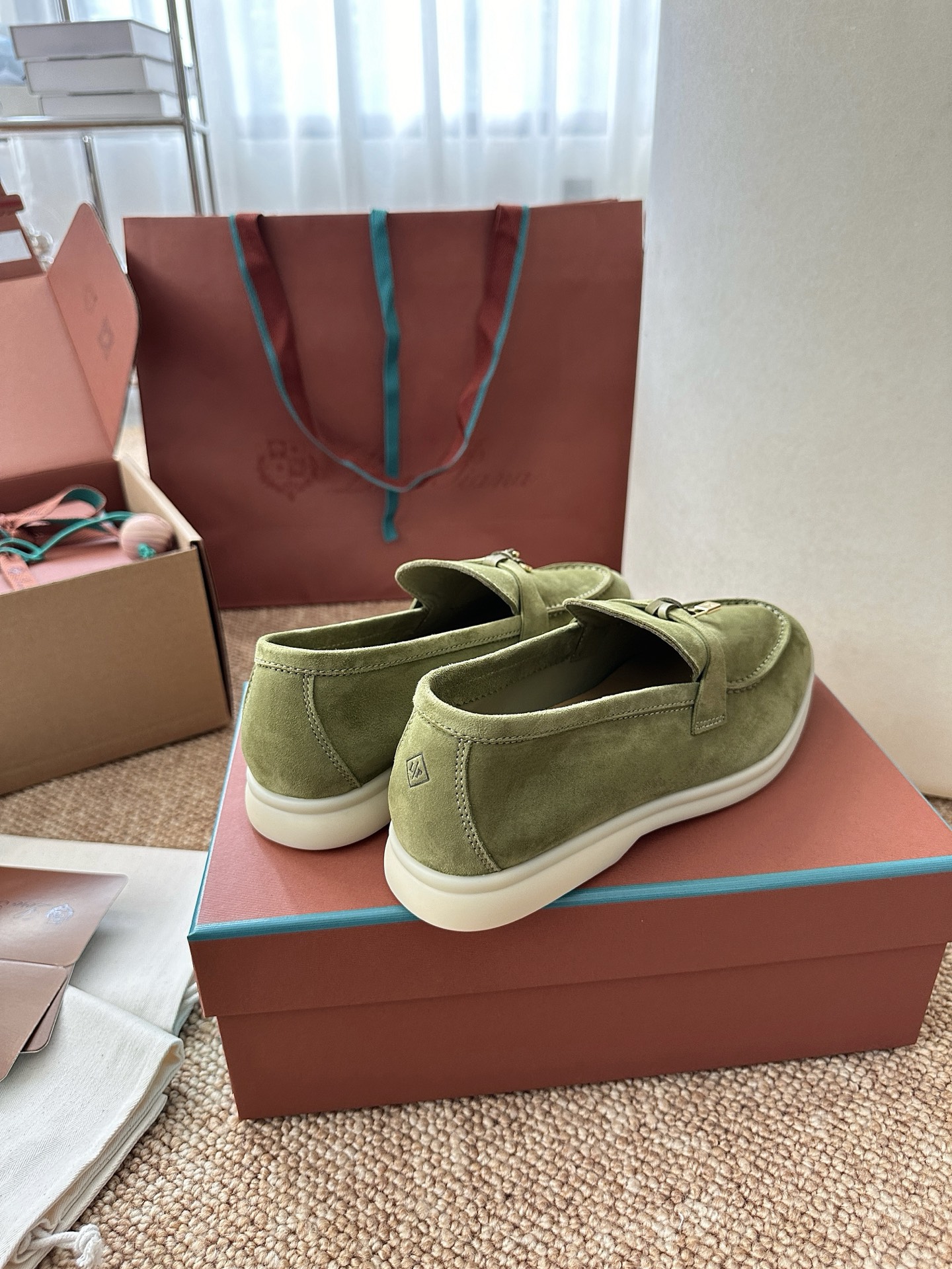 经典Summer Charms Walk极简白底鞋｜原版购入代购级别男士+10 飞机盒+10-沙色材质与