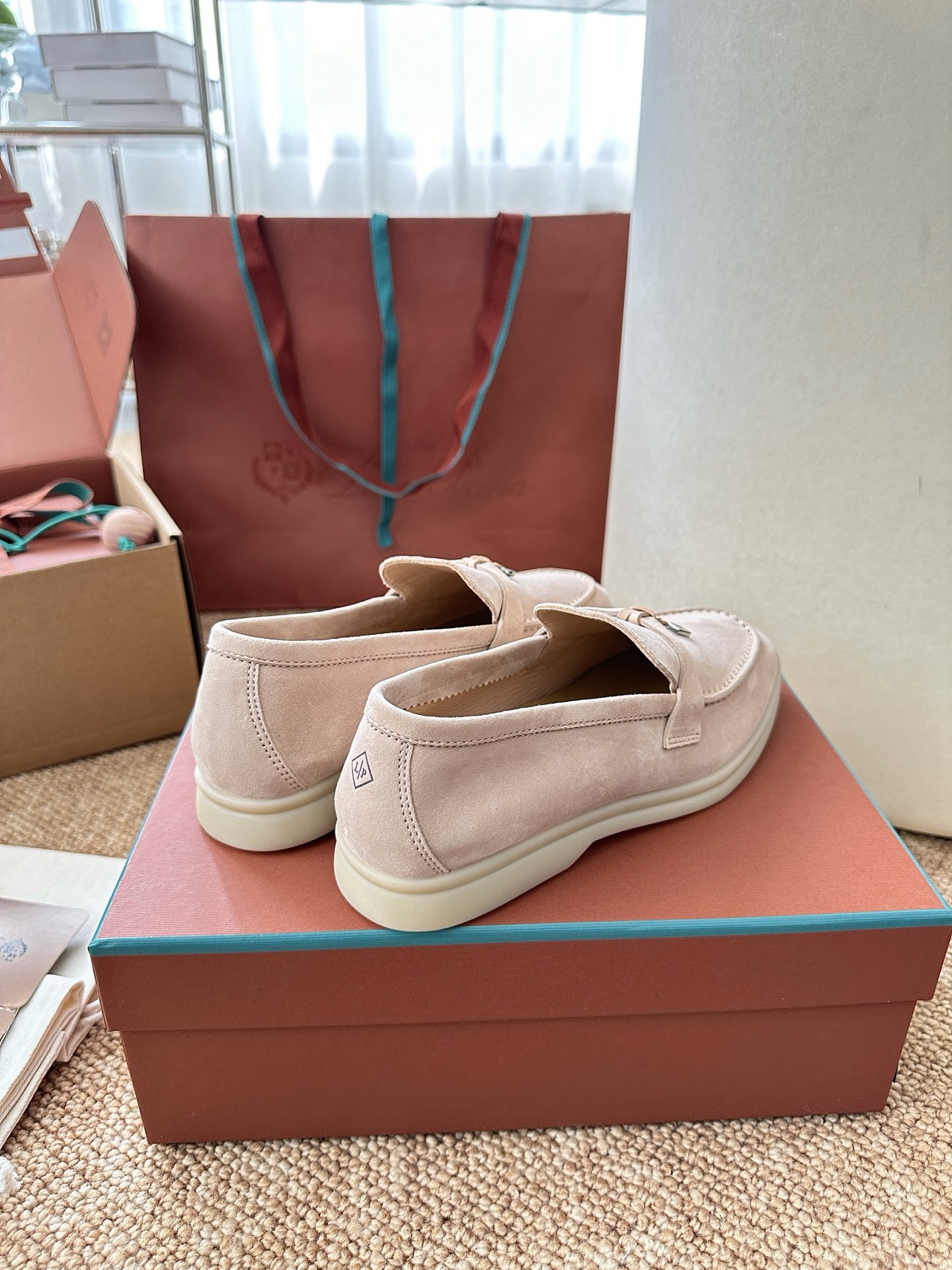 经典Summer Charms Walk极简白底鞋｜原版购入代购级别男士+10 飞机盒+10-沙色材质与