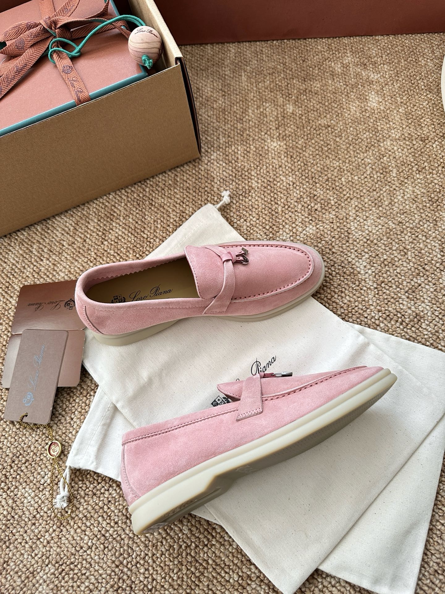 经典Summer Charms Walk极简白底鞋｜原版购入代购级别男士+10 飞机盒+10-沙色材质与