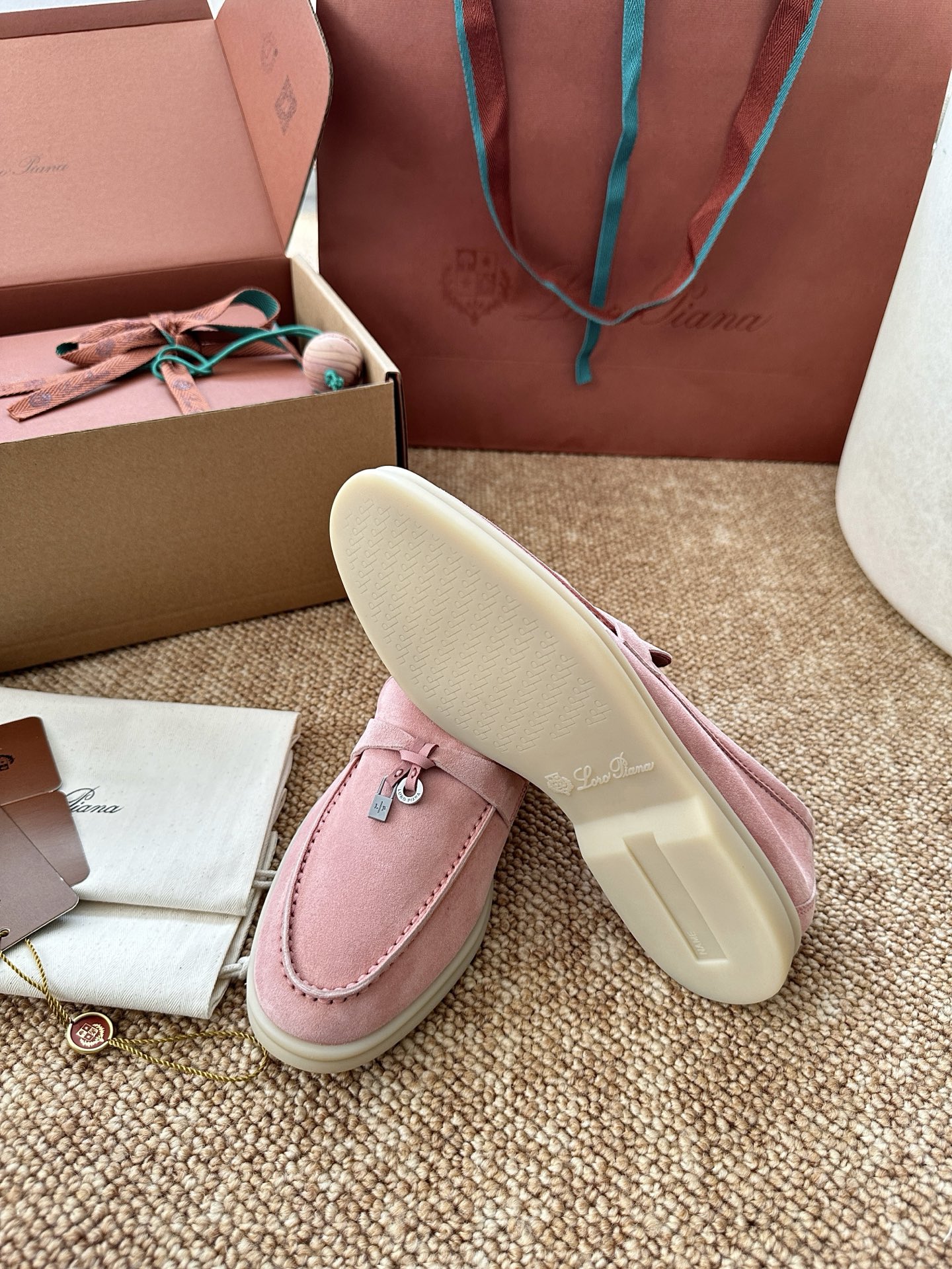 经典Summer Charms Walk极简白底鞋｜原版购入代购级别男士+10 飞机盒+10-沙色材质与