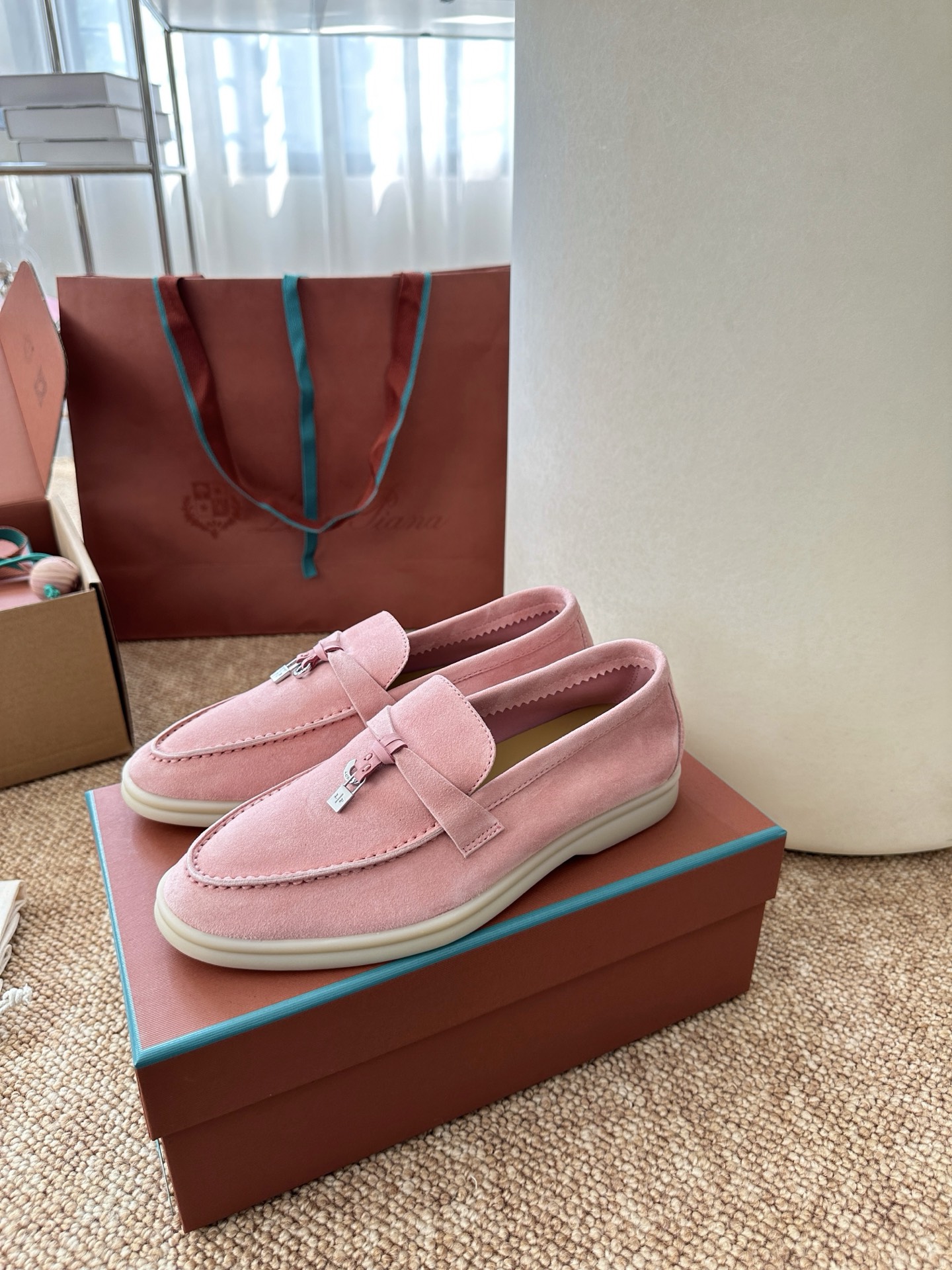 经典Summer Charms Walk极简白底鞋｜原版购入代购级别男士+10 飞机盒+10-沙色材质与