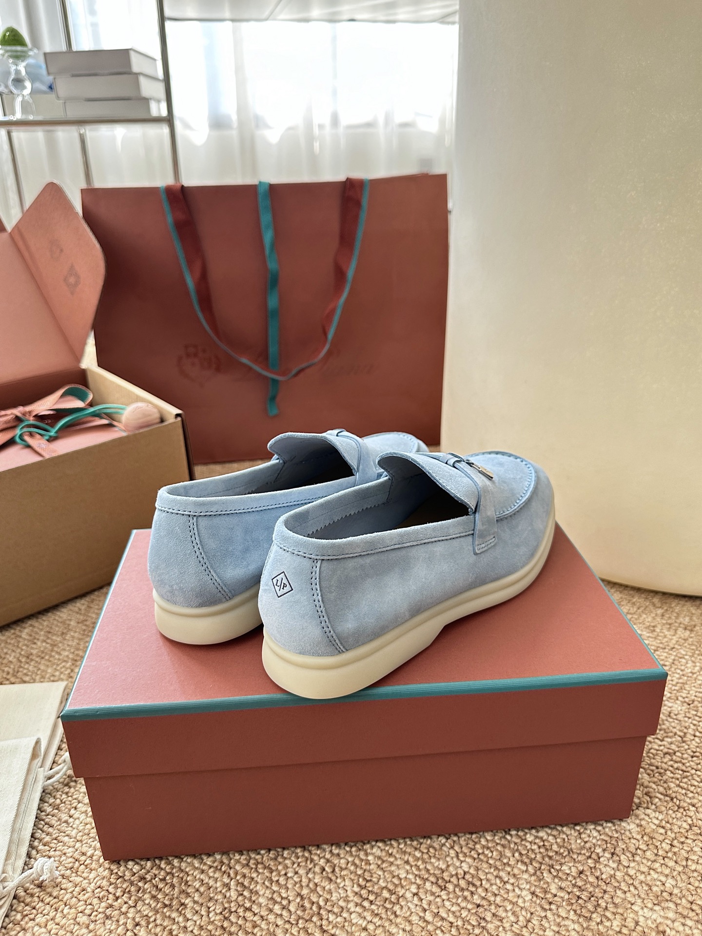 经典Summer Charms Walk极简白底鞋｜原版购入代购级别男士+10 飞机盒+10-沙色材质与