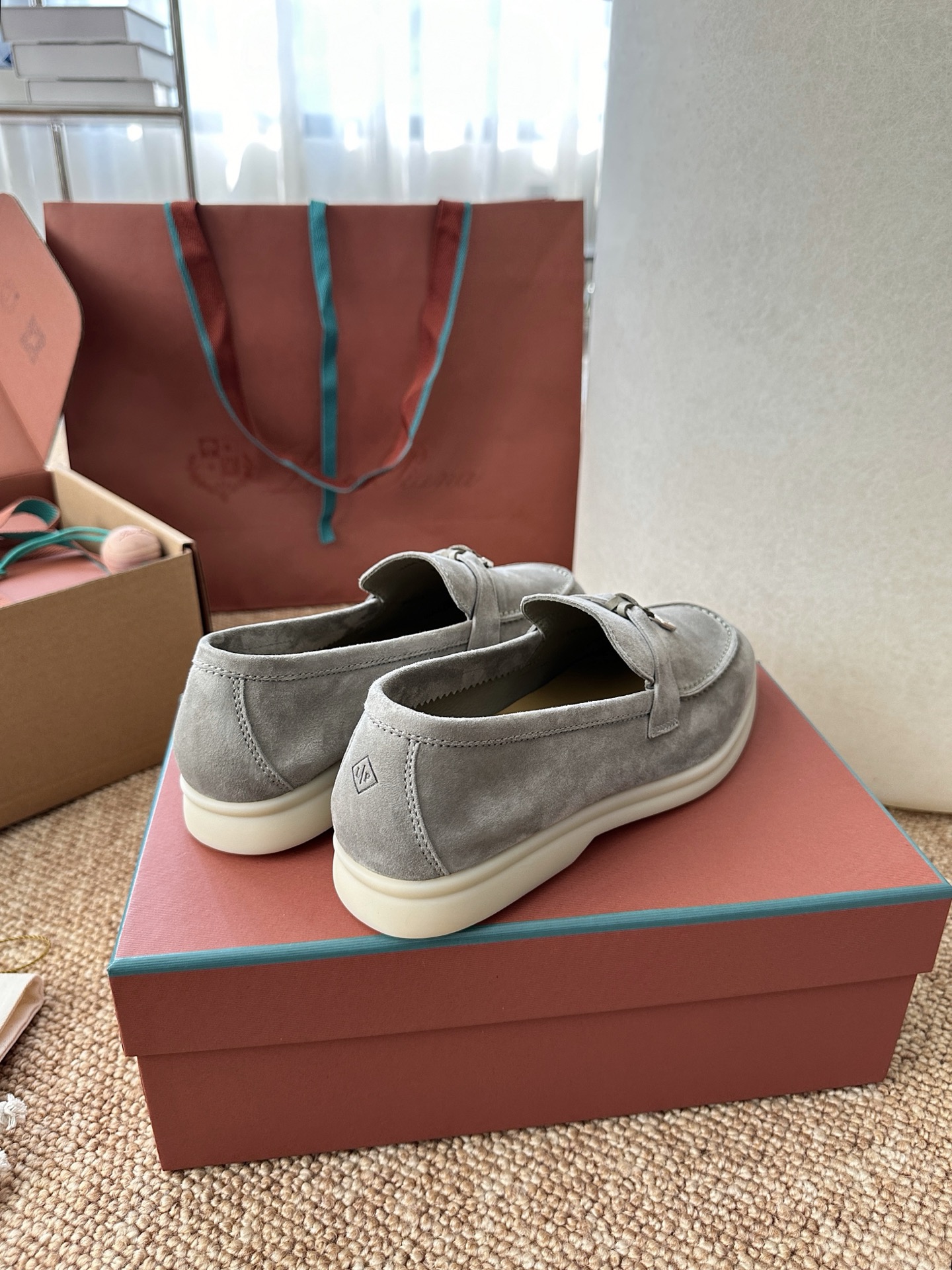 经典Summer Charms Walk极简白底鞋｜原版购入代购级别男士+10 飞机盒+10-沙色材质与