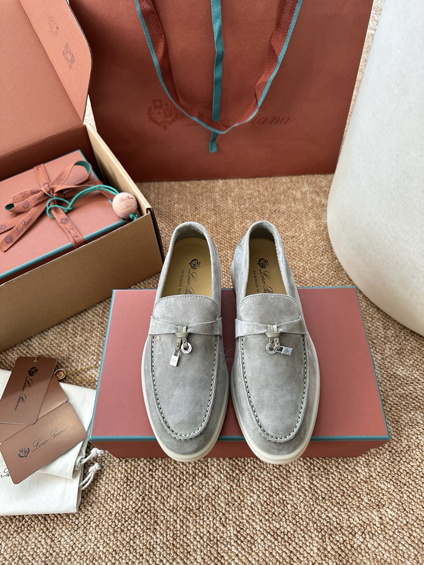 NO:693983,Gray green, loafers and half slippers, loafers19860909灰绿色,乐福鞋半拖,loafers,Women's Shoes