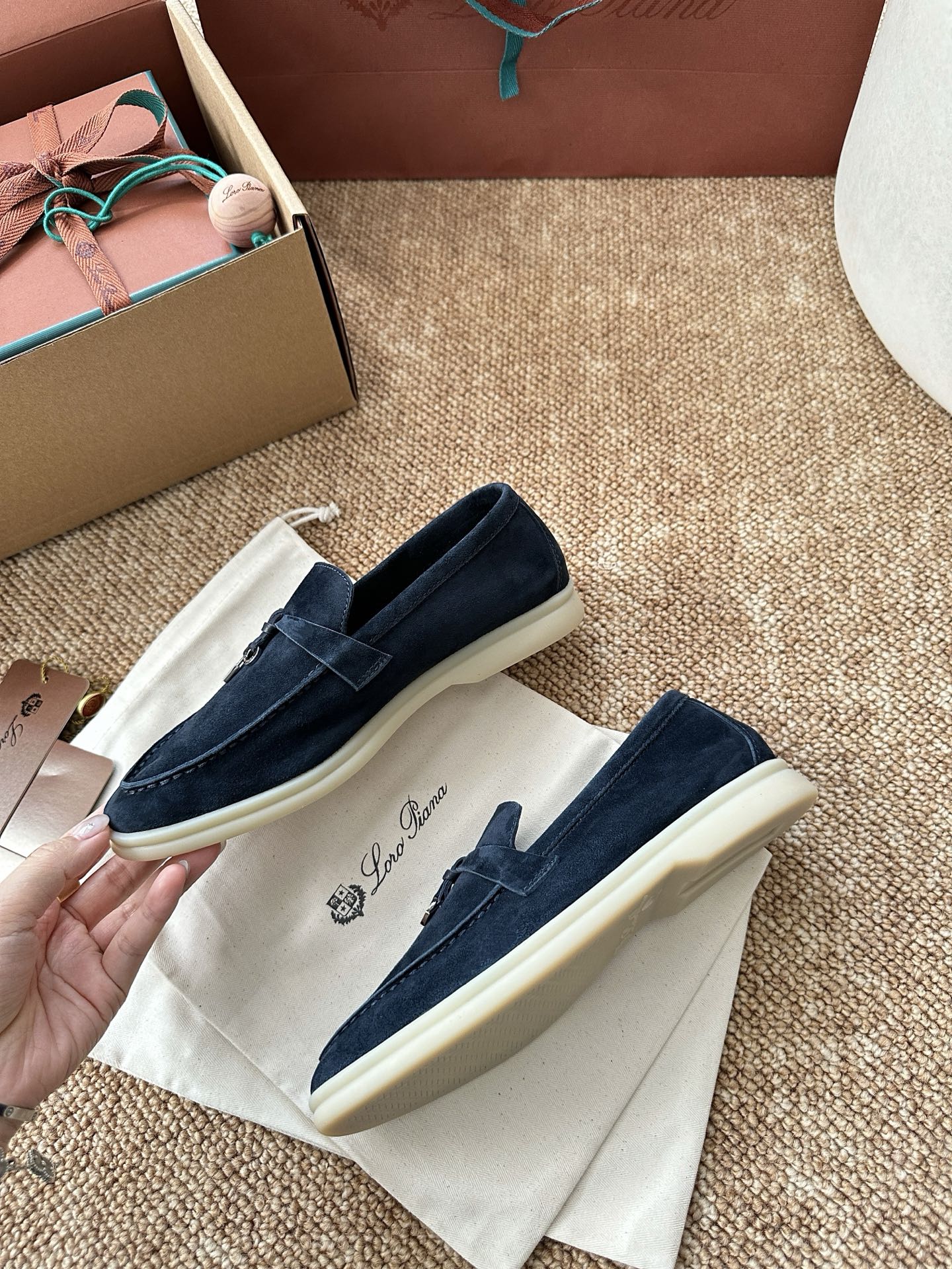 经典Summer Charms Walk极简白底鞋｜原版购入代购级别男士+10 飞机盒+10-沙色材质与