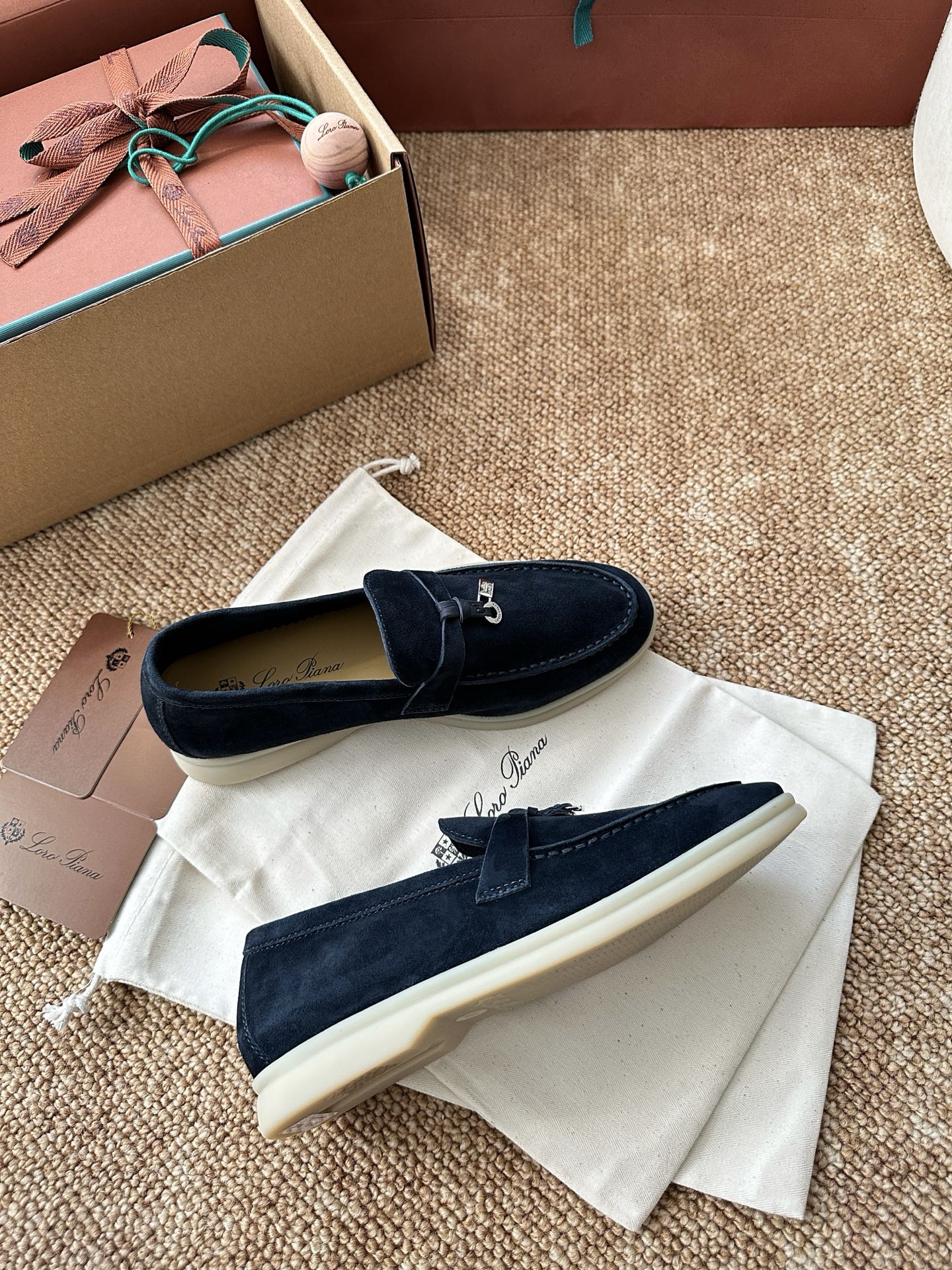 经典Summer Charms Walk极简白底鞋｜原版购入代购级别男士+10 飞机盒+10-沙色材质与